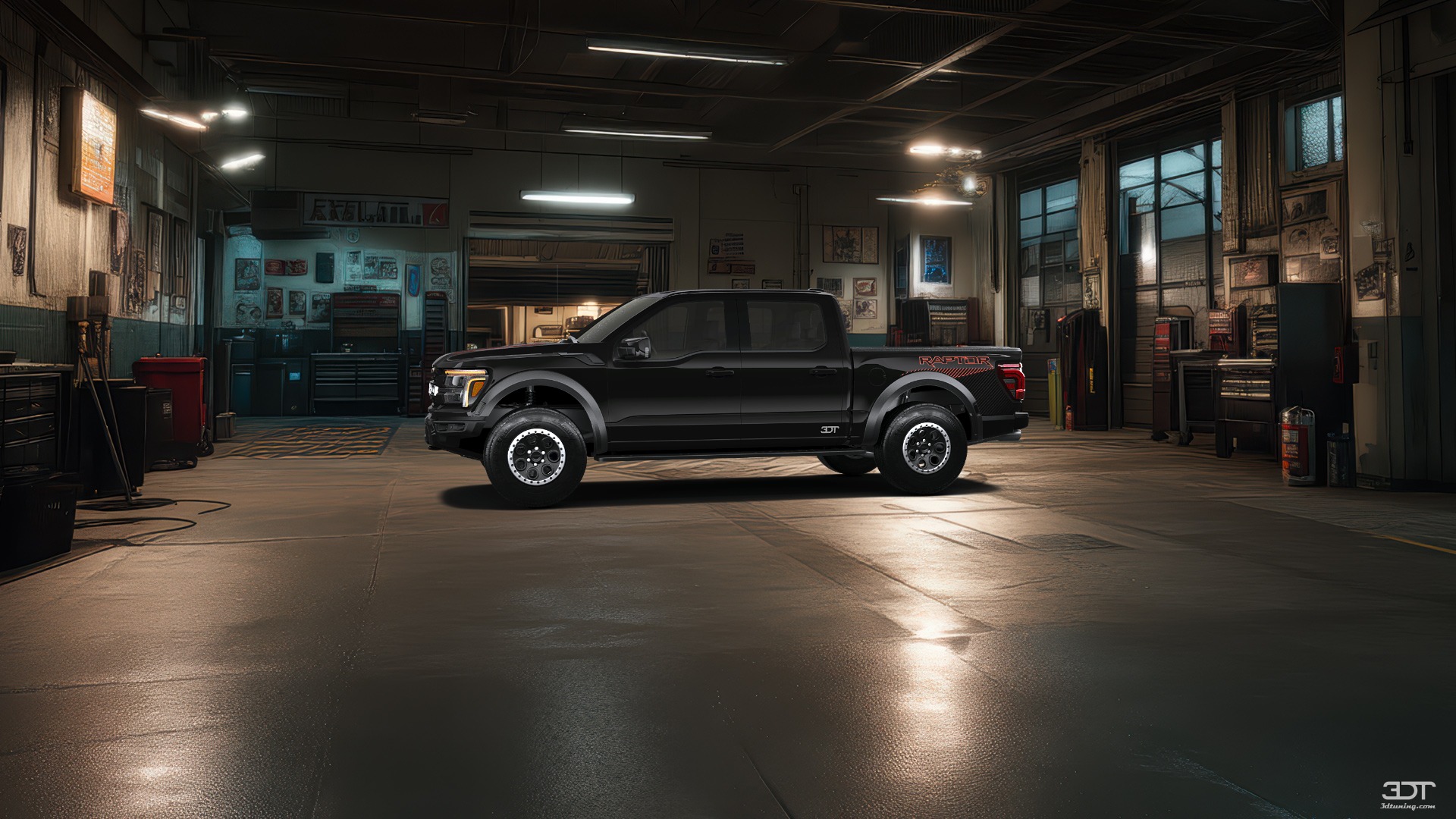 Ford F-150 Raptor 4 Door pickup truck 2024 tuning