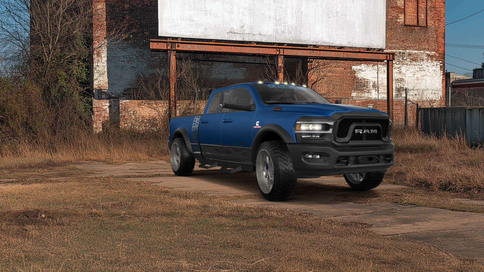 Dodge Ram 2500 4 Door pickup truck 2020 tuning