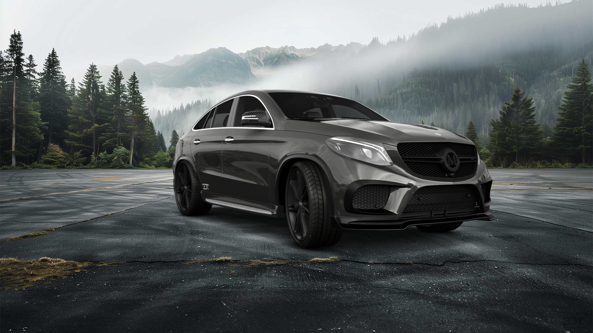 Mercedes GLE Coupe SUV 2016 tuning