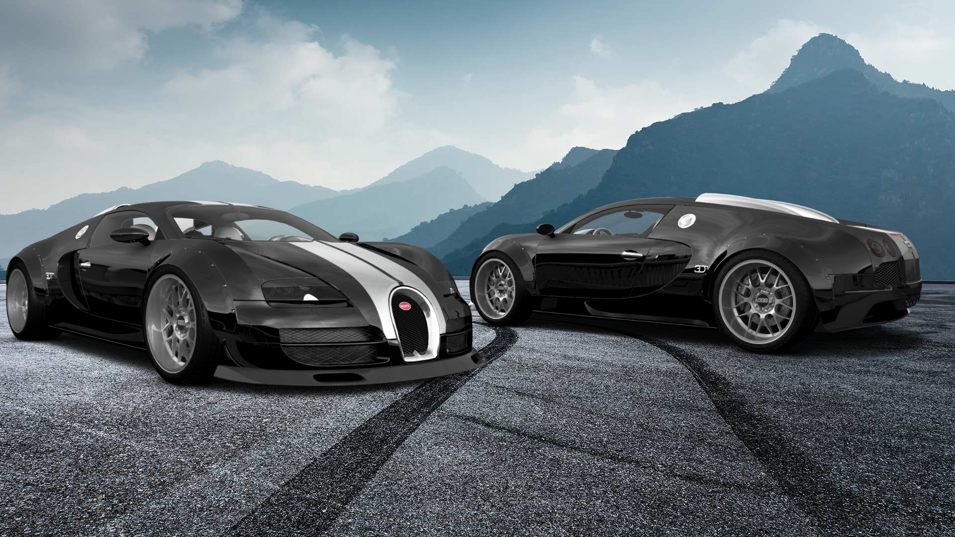 Bugatti Veyron 2 Door Coupe 2005 tuning