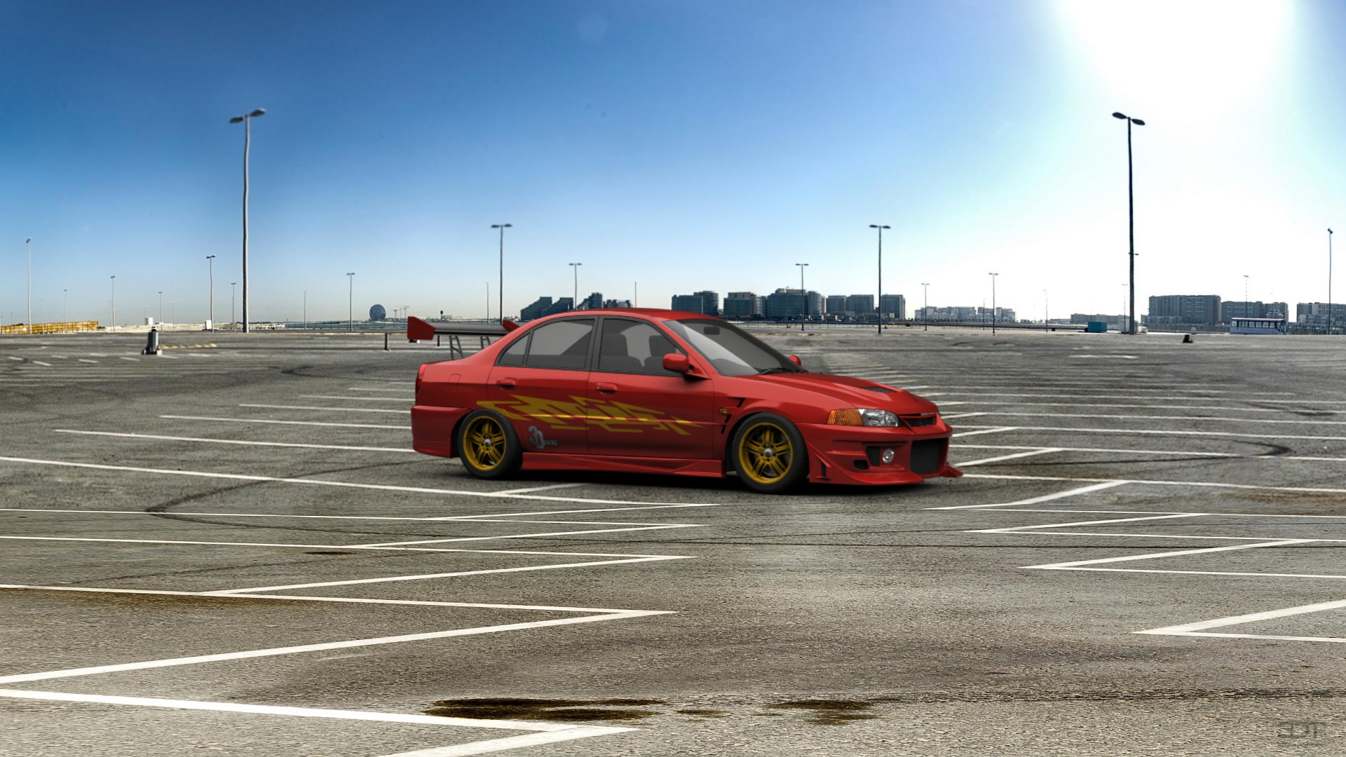 Mitsubishi Lancer Evo IV Sedan 1996 tuning