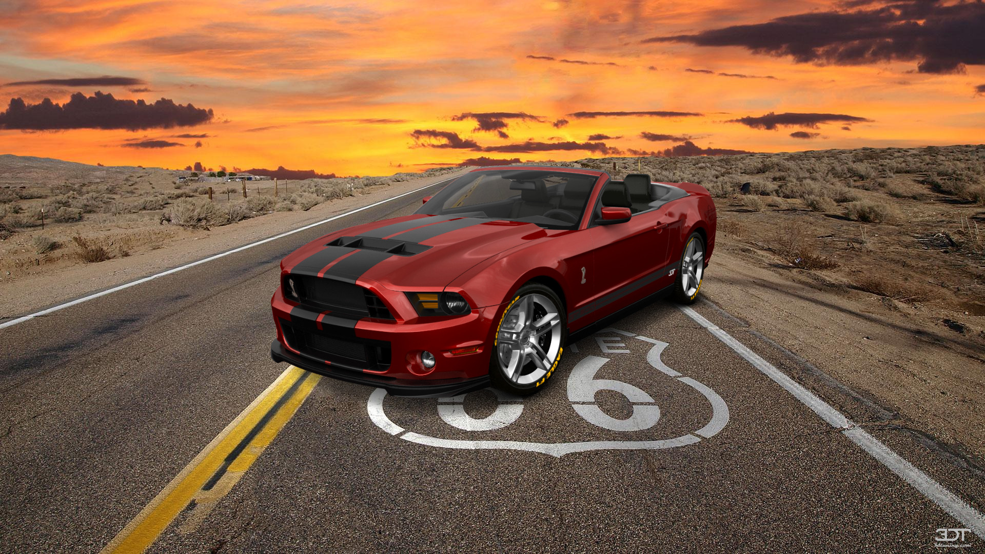 Ford Mustang 2 Door Convertible 2012 Images