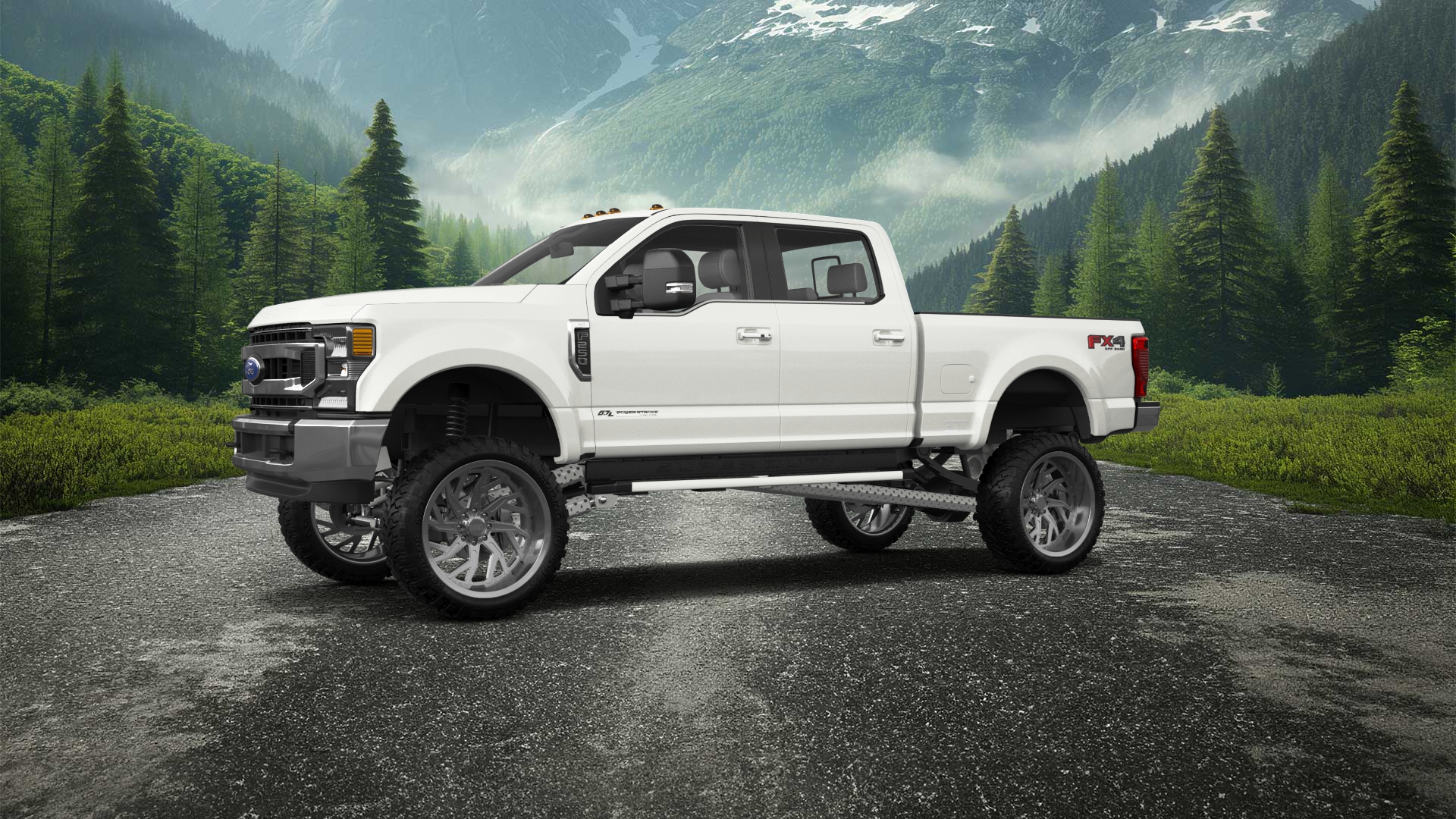 Ford F-250 4 Door pickup truck 2021