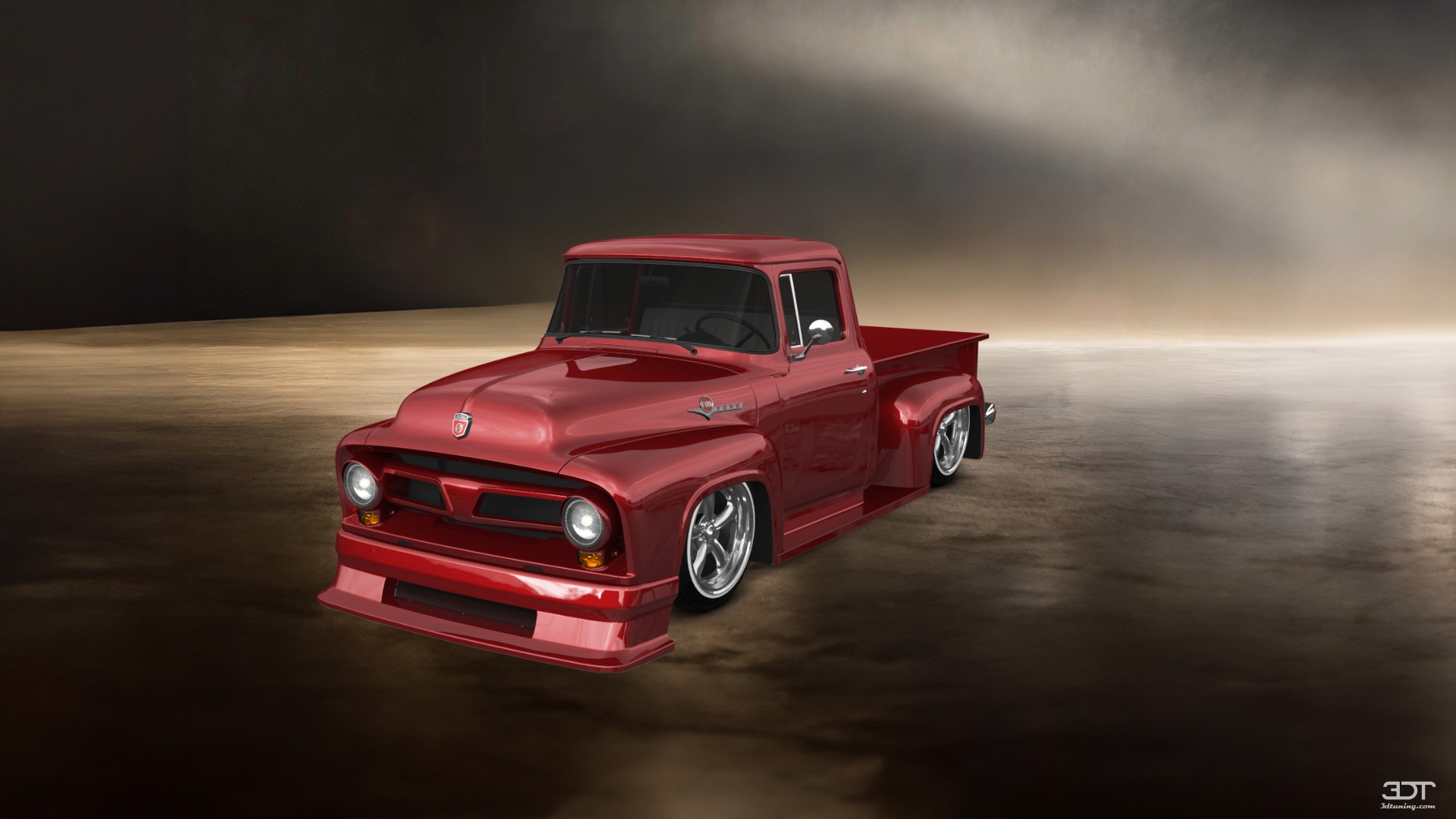 Ford F-100 2 Door truck 1956 Images