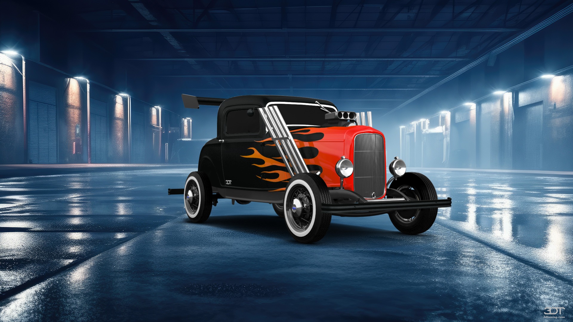 Ford Model B Deluxe 2 Door Coupe 1932