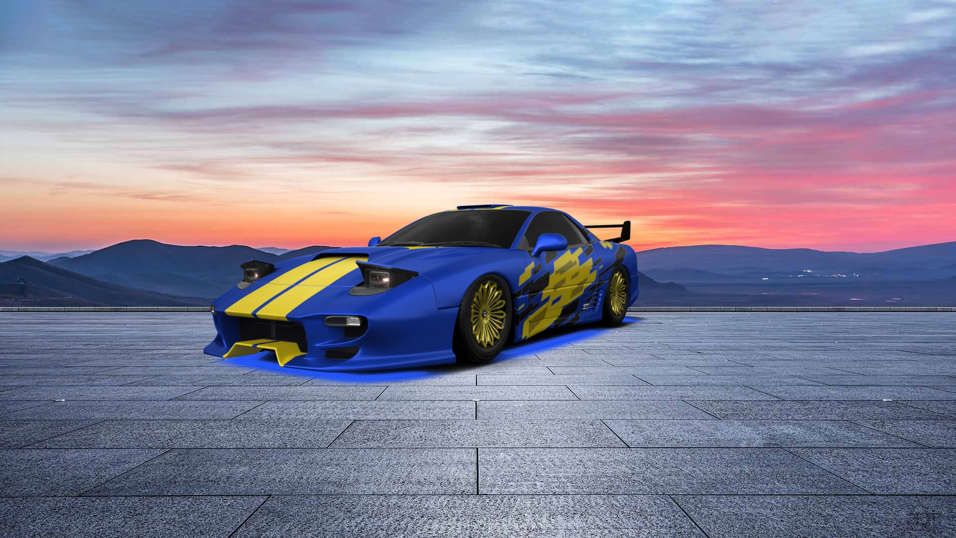 Mitsubishi 3000GT 2 Door Coupe 1991 tuning