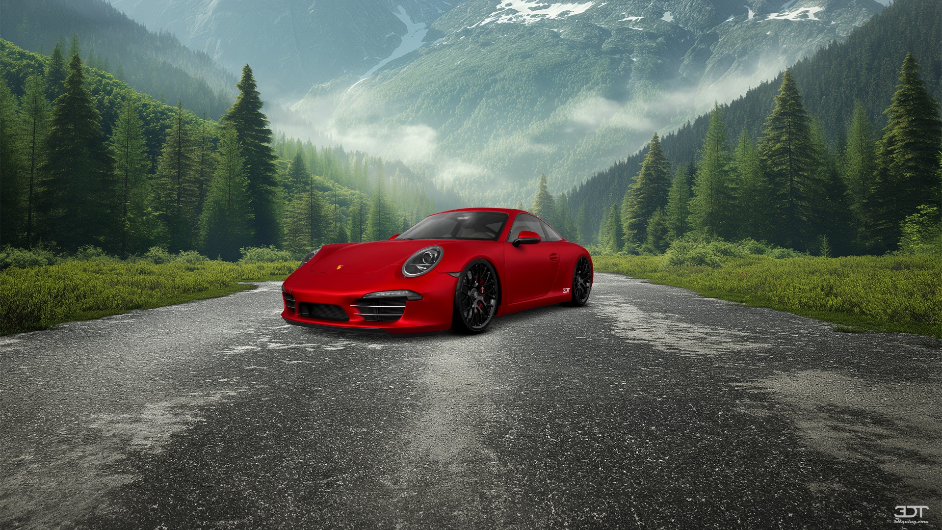 Porsche 911 Carrera 2 Door Coupe 2011 tuning