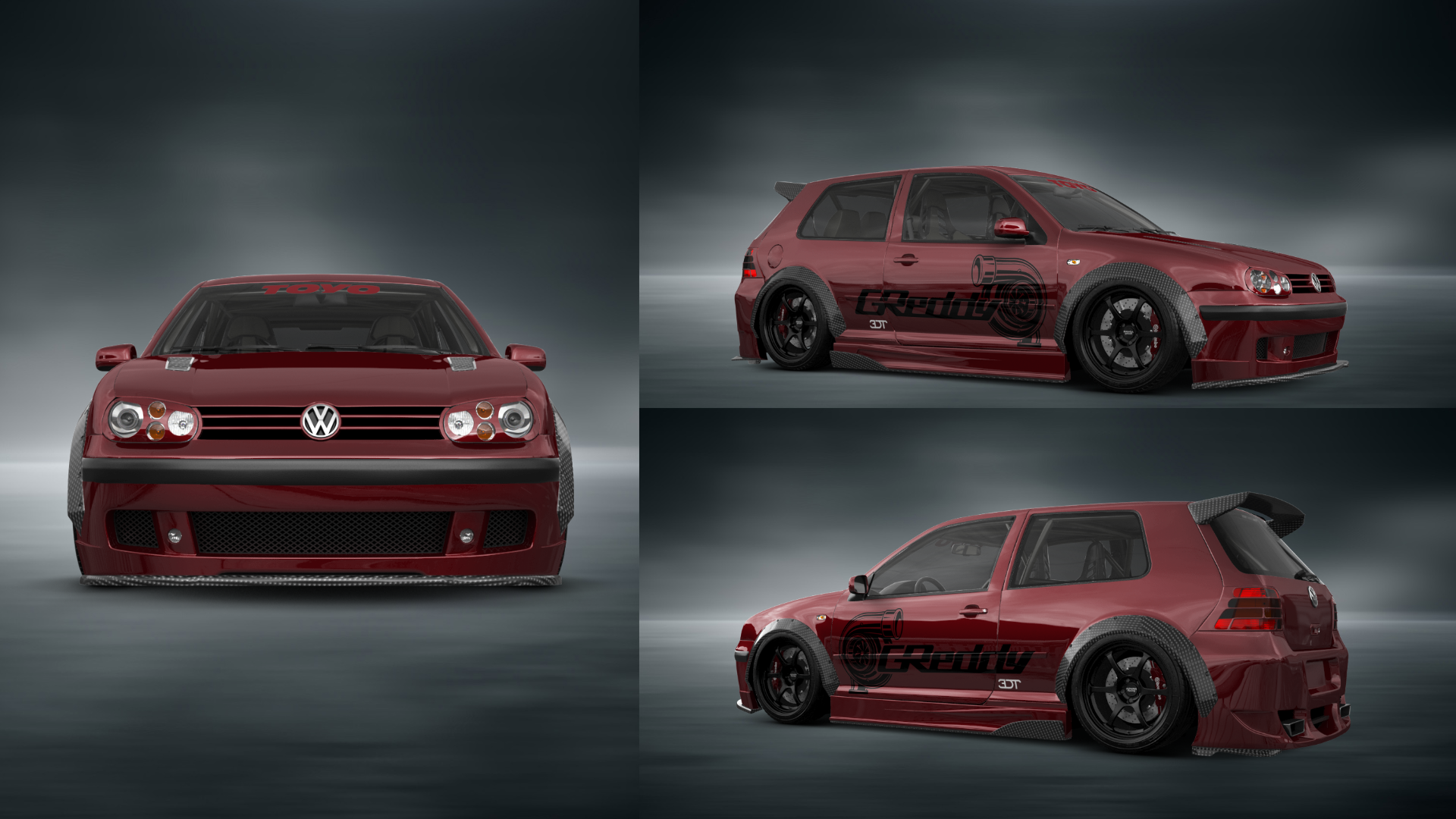 Volkswagen Golf 4 (mk4) 3 Door Hatchback 1997 tuning