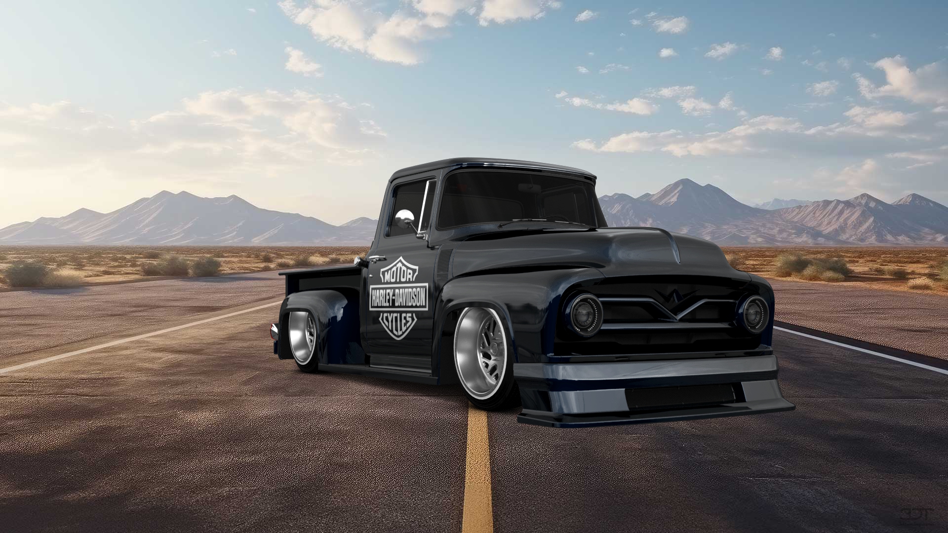 Ford F-100 2 Door truck 1956 tuning