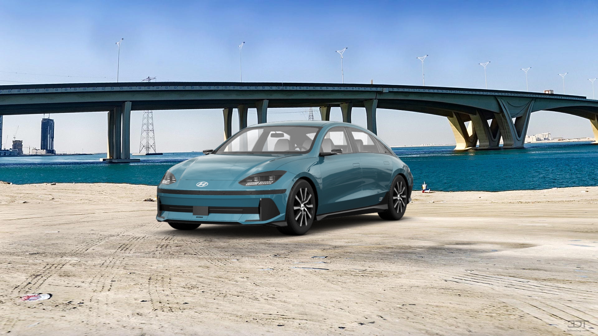 Hyundai Ioniq 6 4 door fastback saloon 2023 tuning