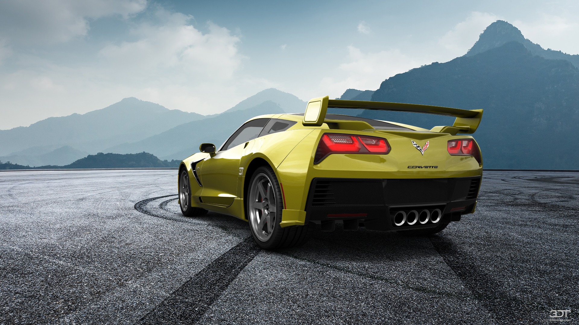 Chevrolet Corvette C7 2 Door Coupe 2015 tuning