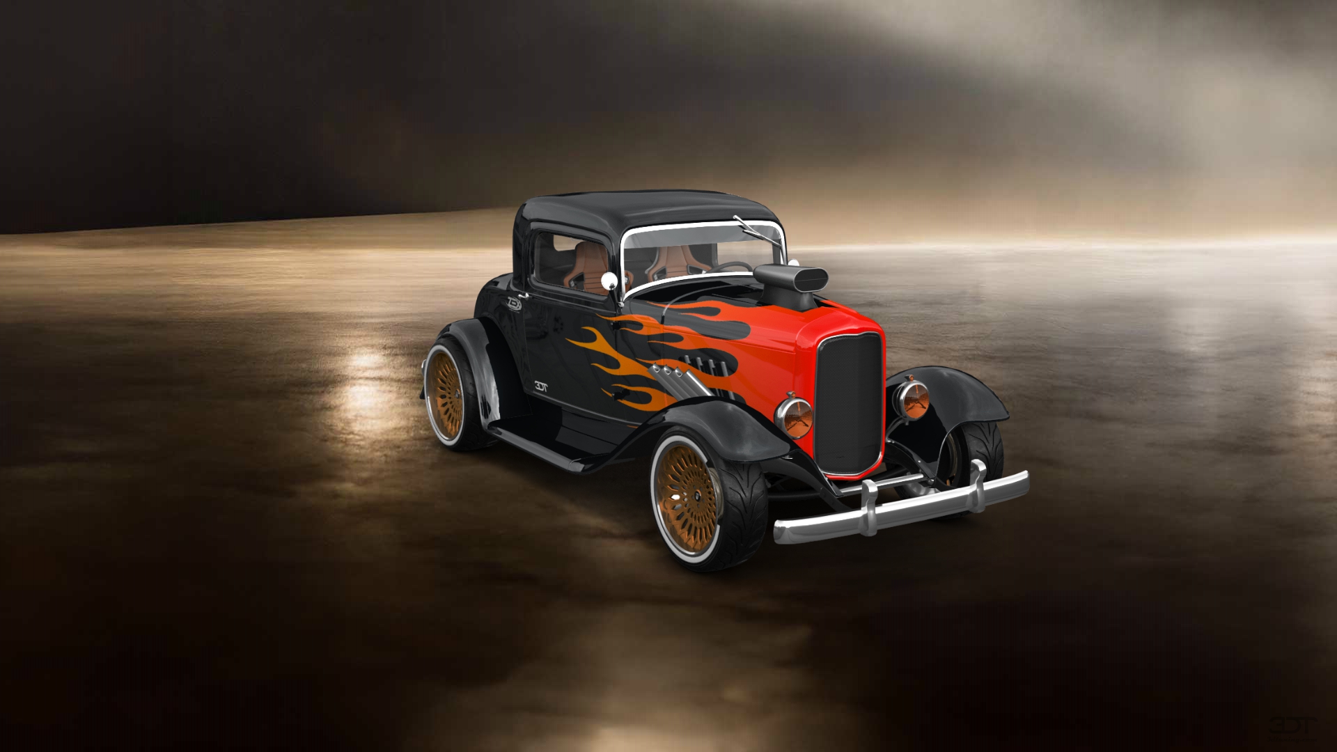 Ford Model B Deluxe 2 Door Coupe 1932 tuning