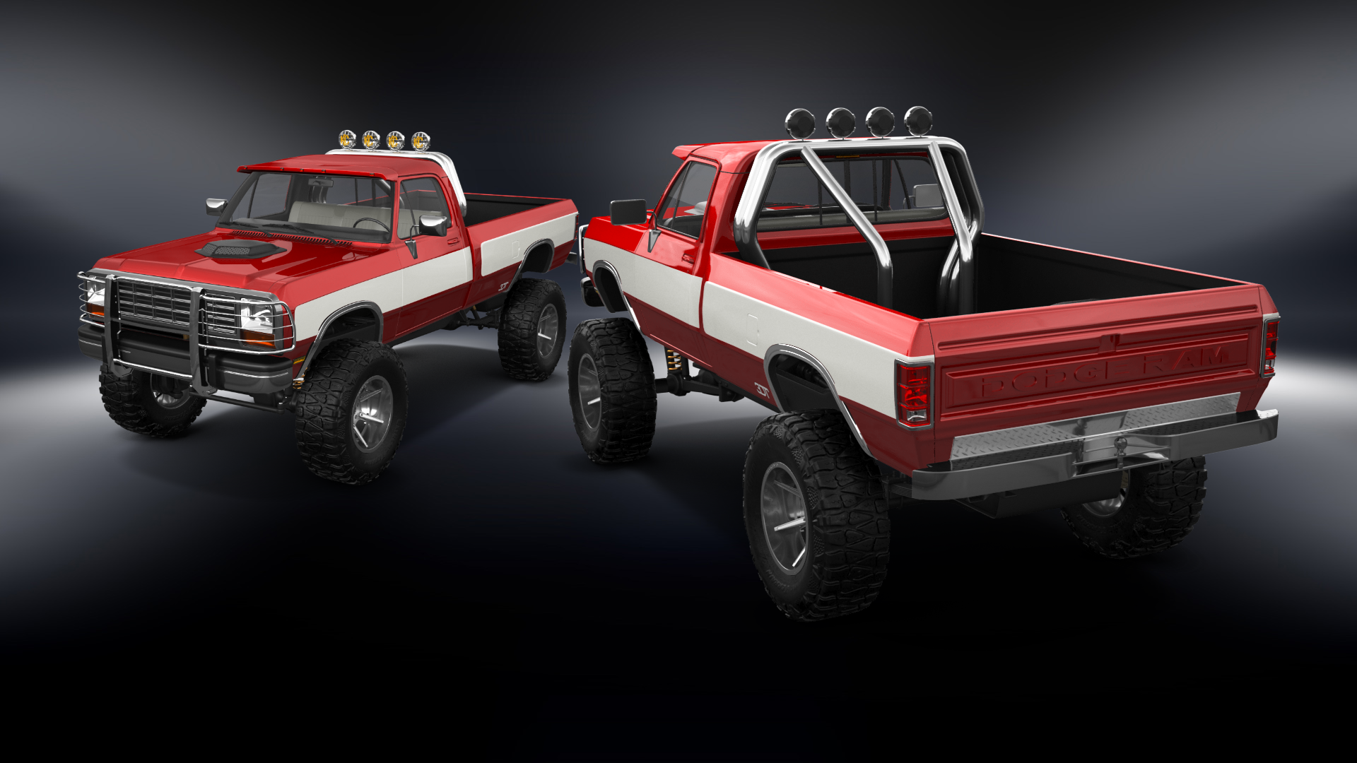 Dodge Ram 2 Door pickup truck 1991