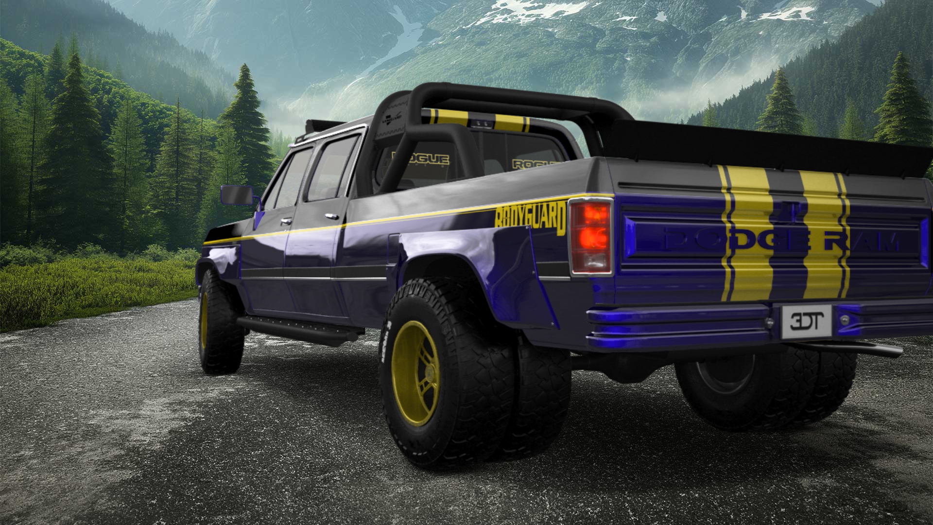 Dodge Ram 350 4 Door pickup truck 1991 Images