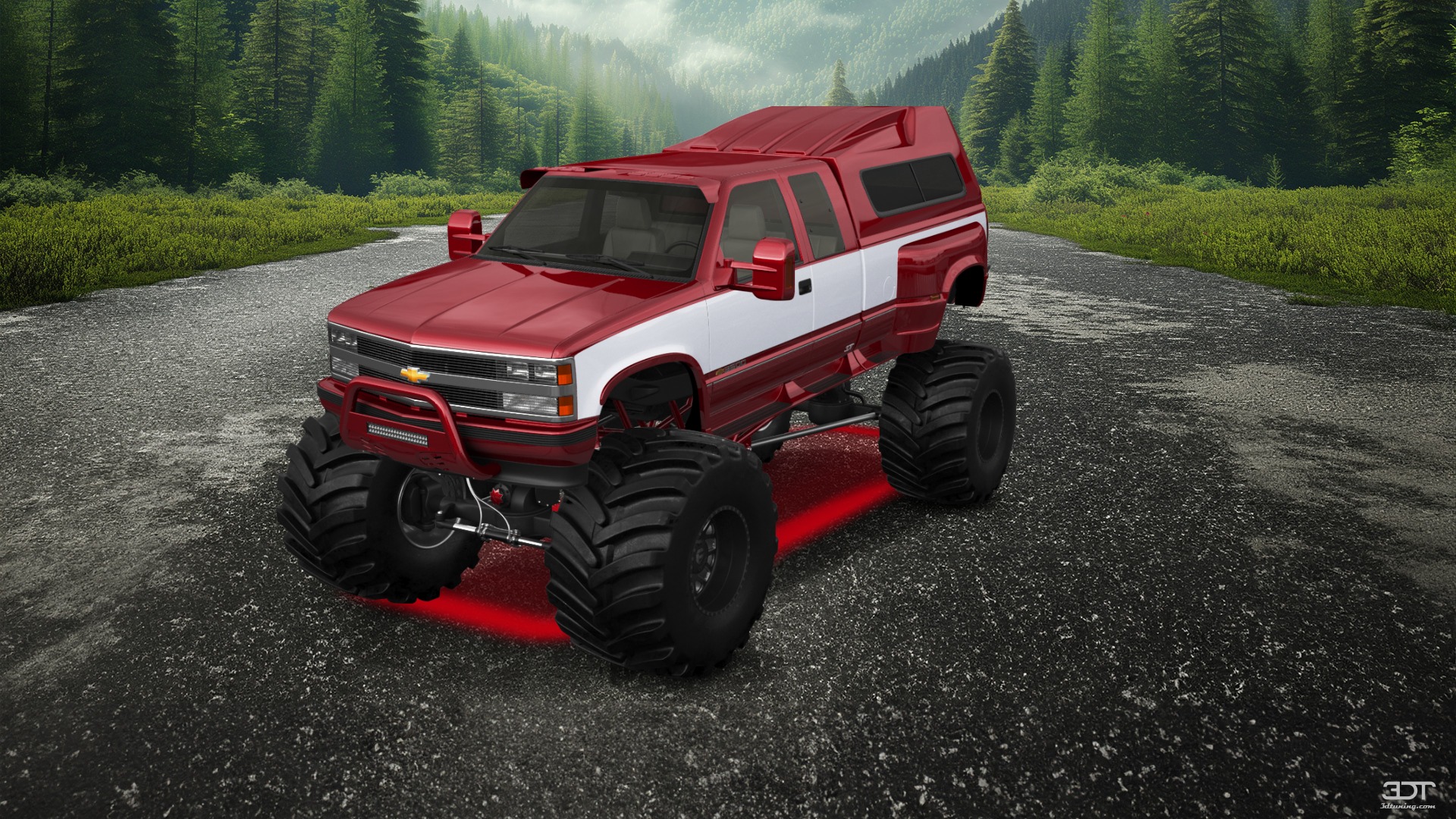 Chevrolet K3500 Extended Cab Pickup Truck 1988 tuning