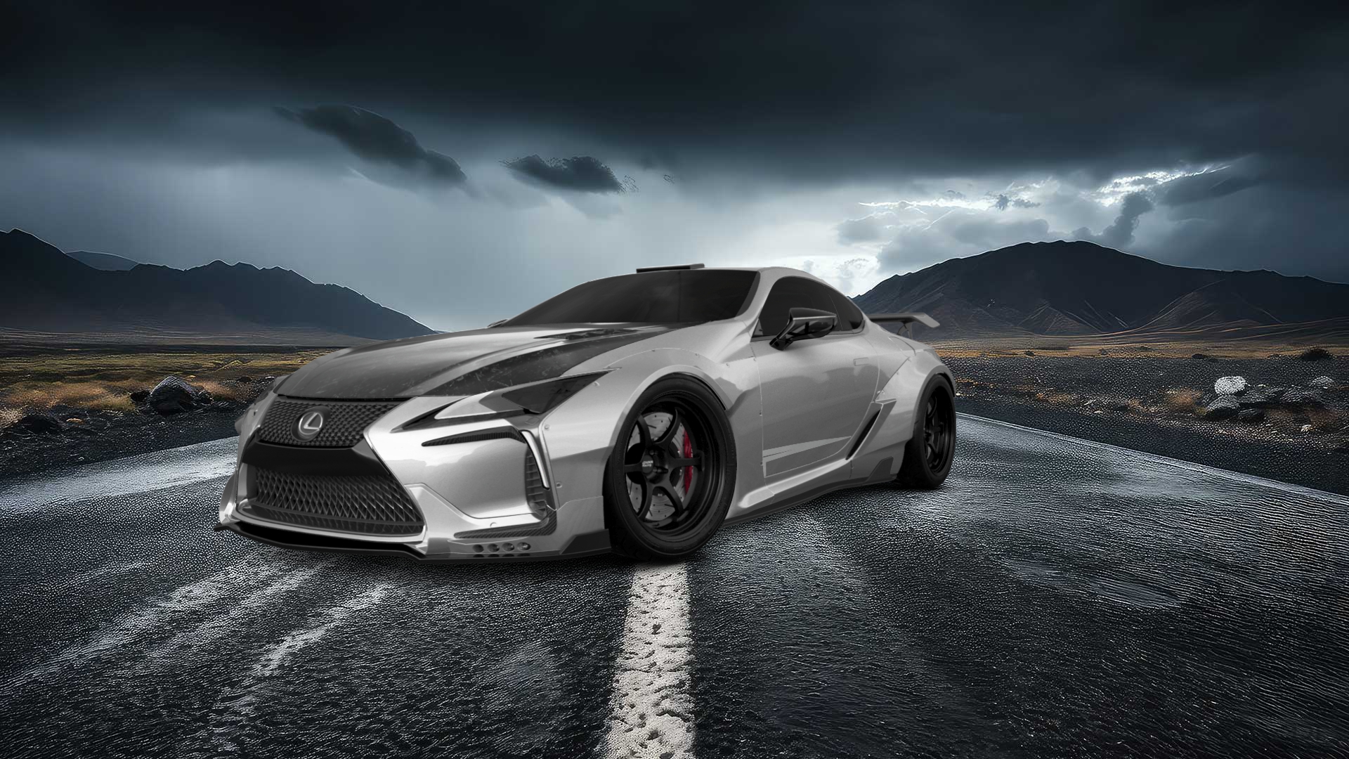 Lexus LC500 2 door fastback coupe 2017