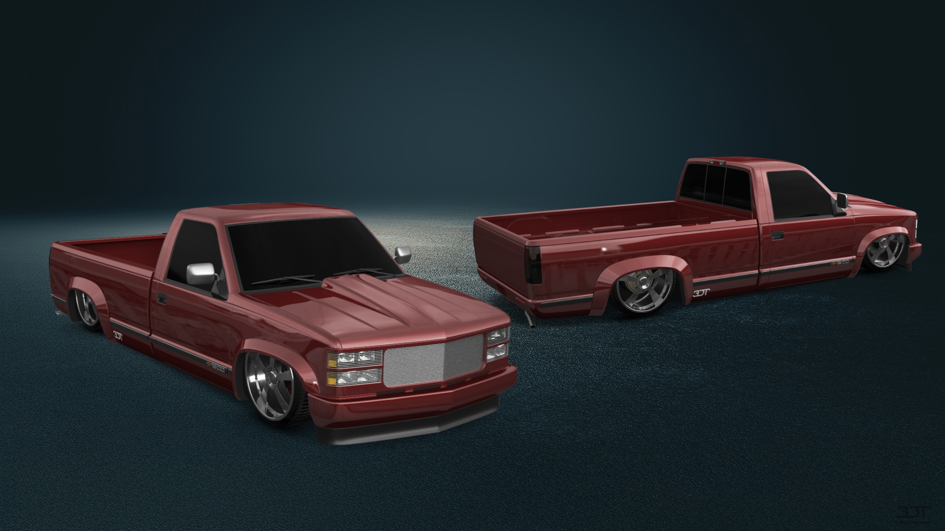 Chevrolet K1500 Regular Cab Fleetside Pickup 1988