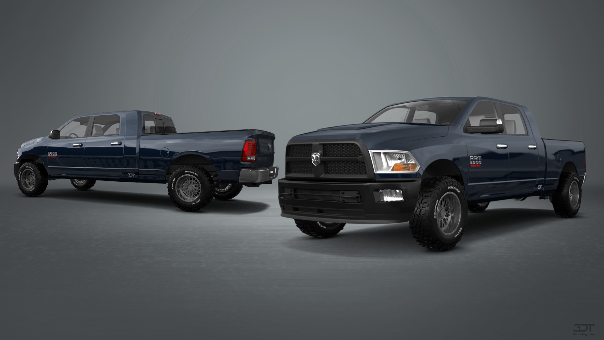 Dodge Ram 2500 Mega Cab 6.4 ft box 4 Door pickup truck 2010