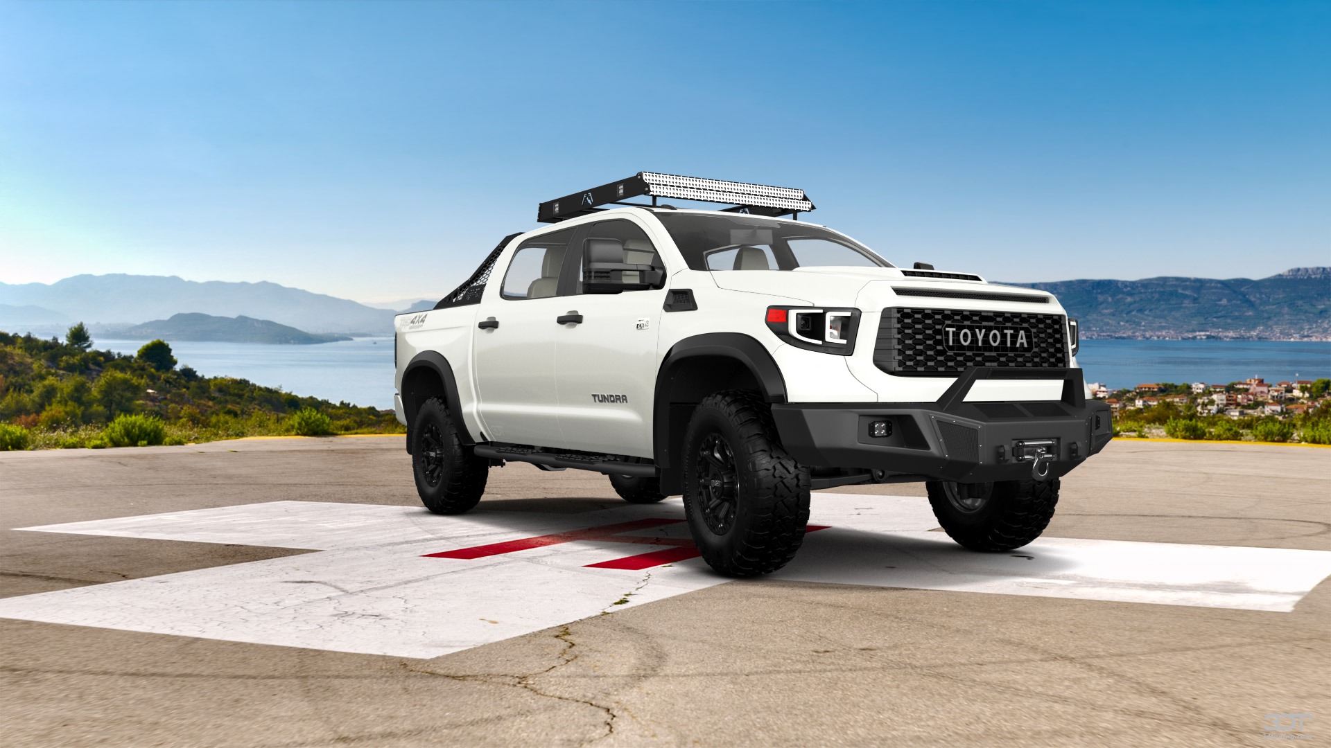 Toyota Tundra 4 Door pickup truck 2018 tuning