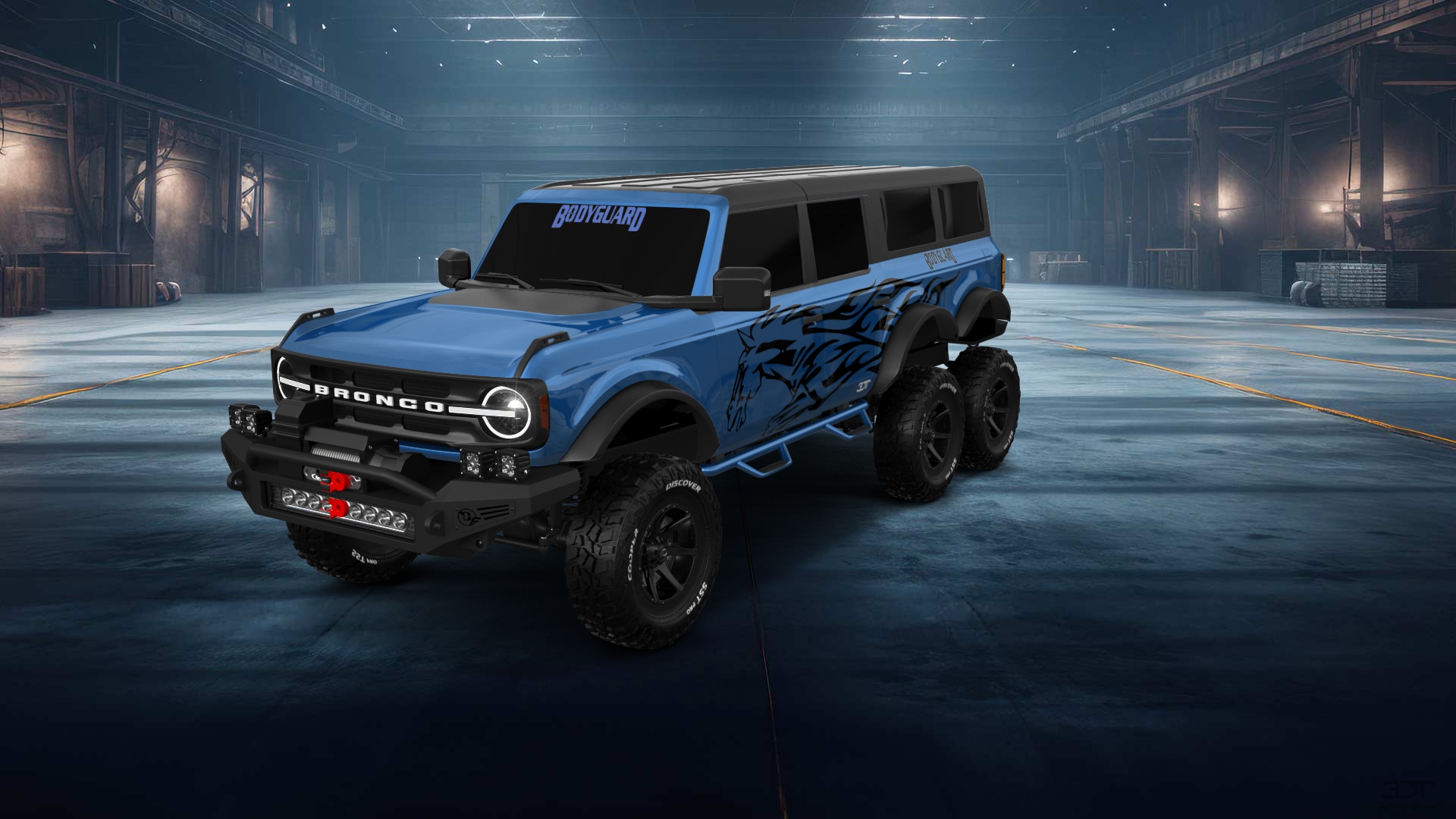 Ford Bronco 6X6 4 Door pickup truck 2021 tuning