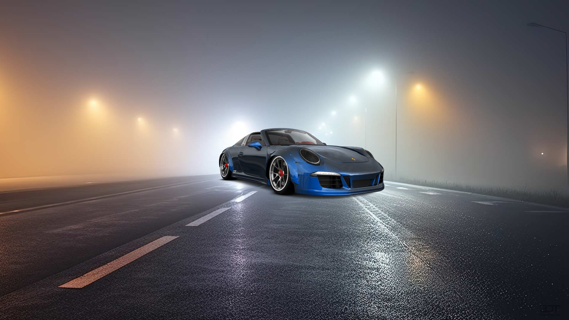 Porsche 911 Carrera Targa top 2014 tuning