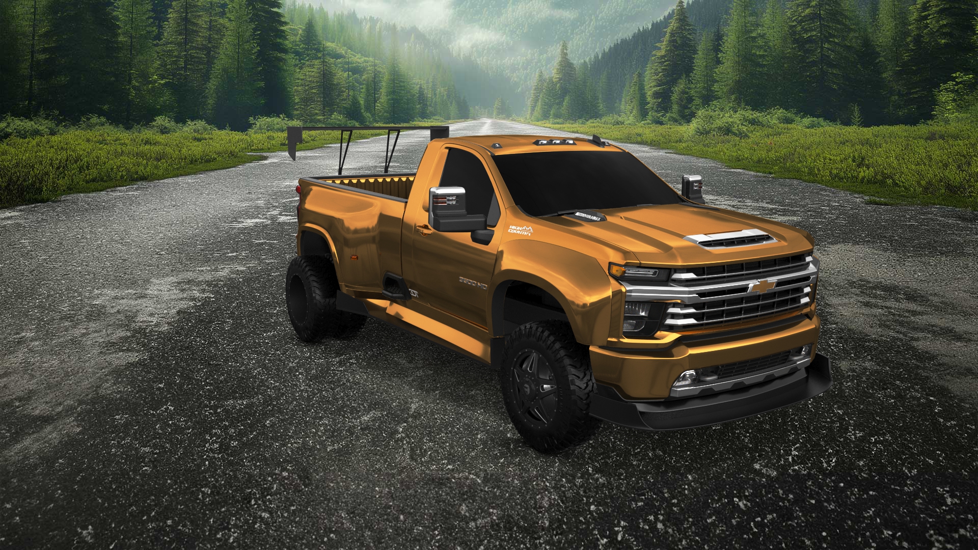 Chevrolet Silverado 3500 HD 2 Door pickup truck 2020 tuning