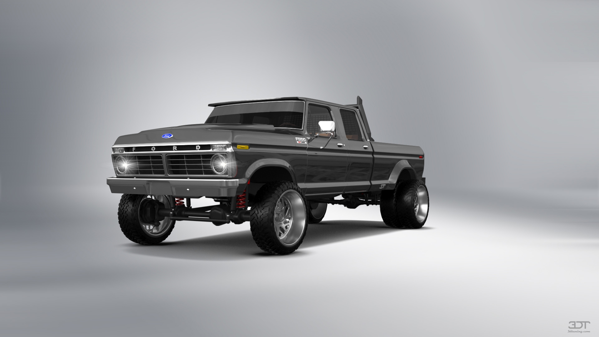 Ford F-350 Dually 4 Door pickup truck 1973