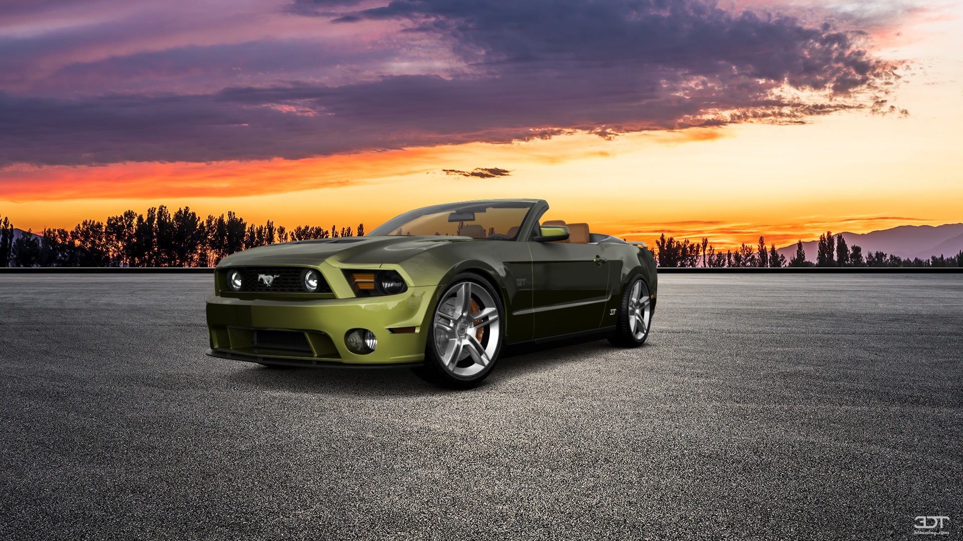 Ford Mustang 2 Door Convertible 2012 tuning