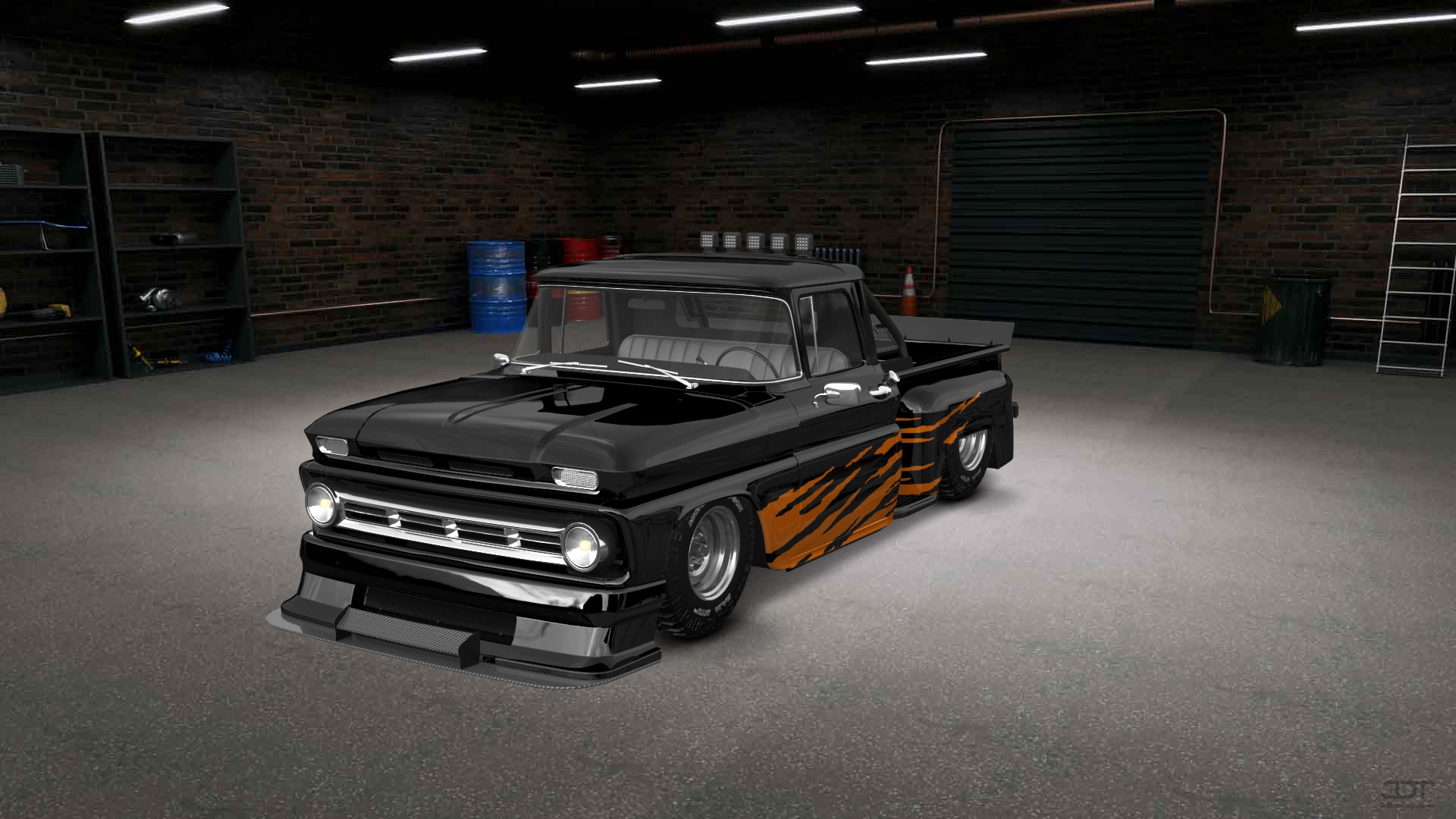 Chevrolet C-10 Stepside 2 Door pickup truck 1963