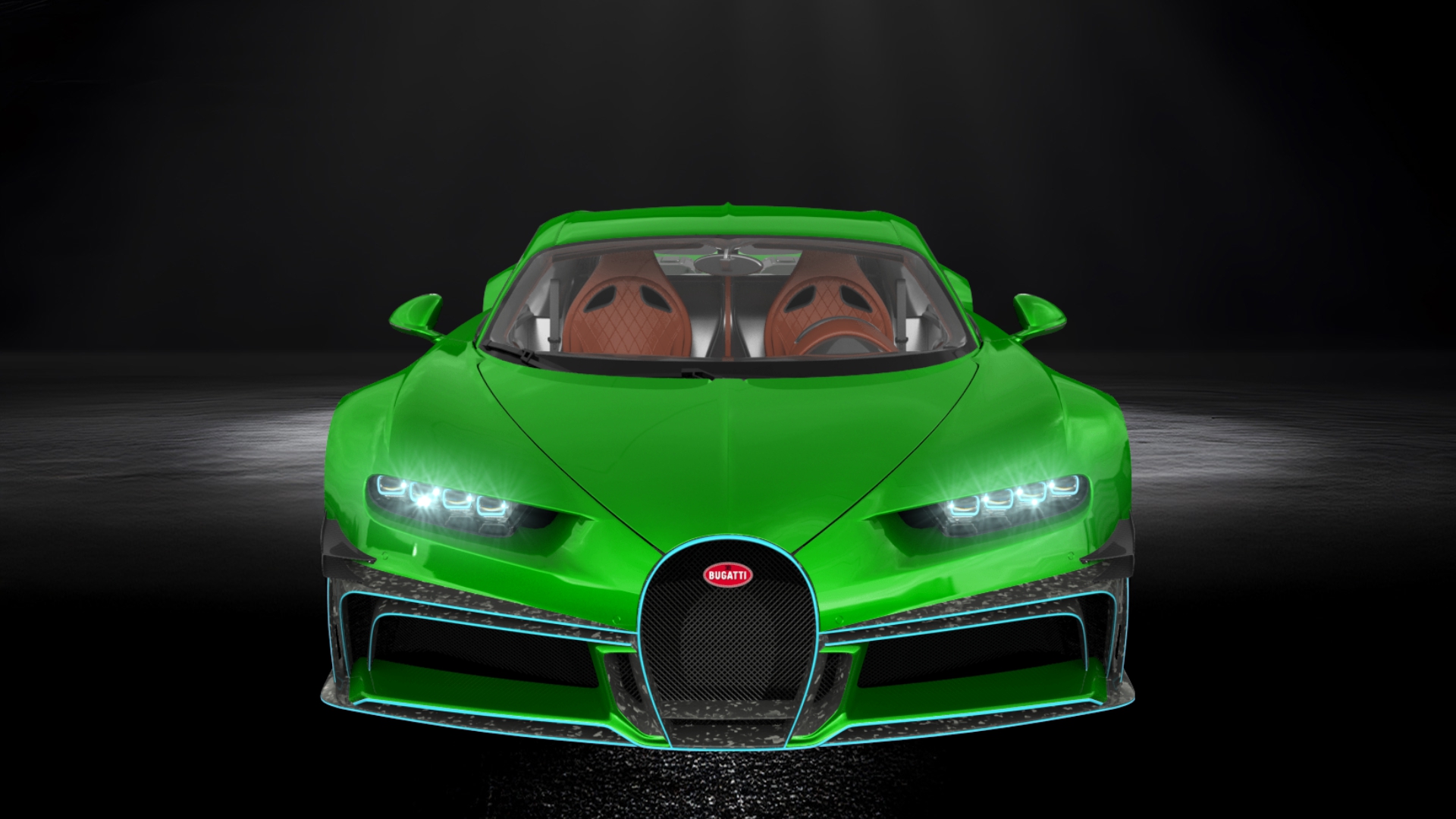 Bugatti Chiron 2 Door Coupe 2016