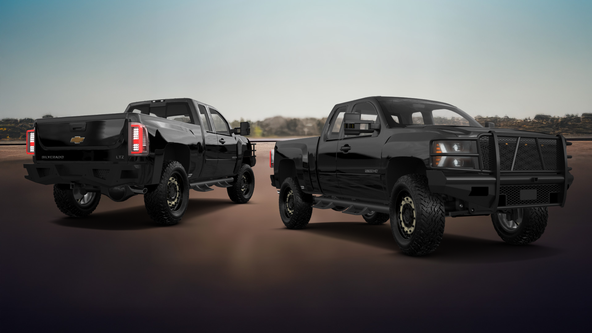 Chevrolet Silverado 2500 HD Extended Cab Pickup Truck 2007 tuning