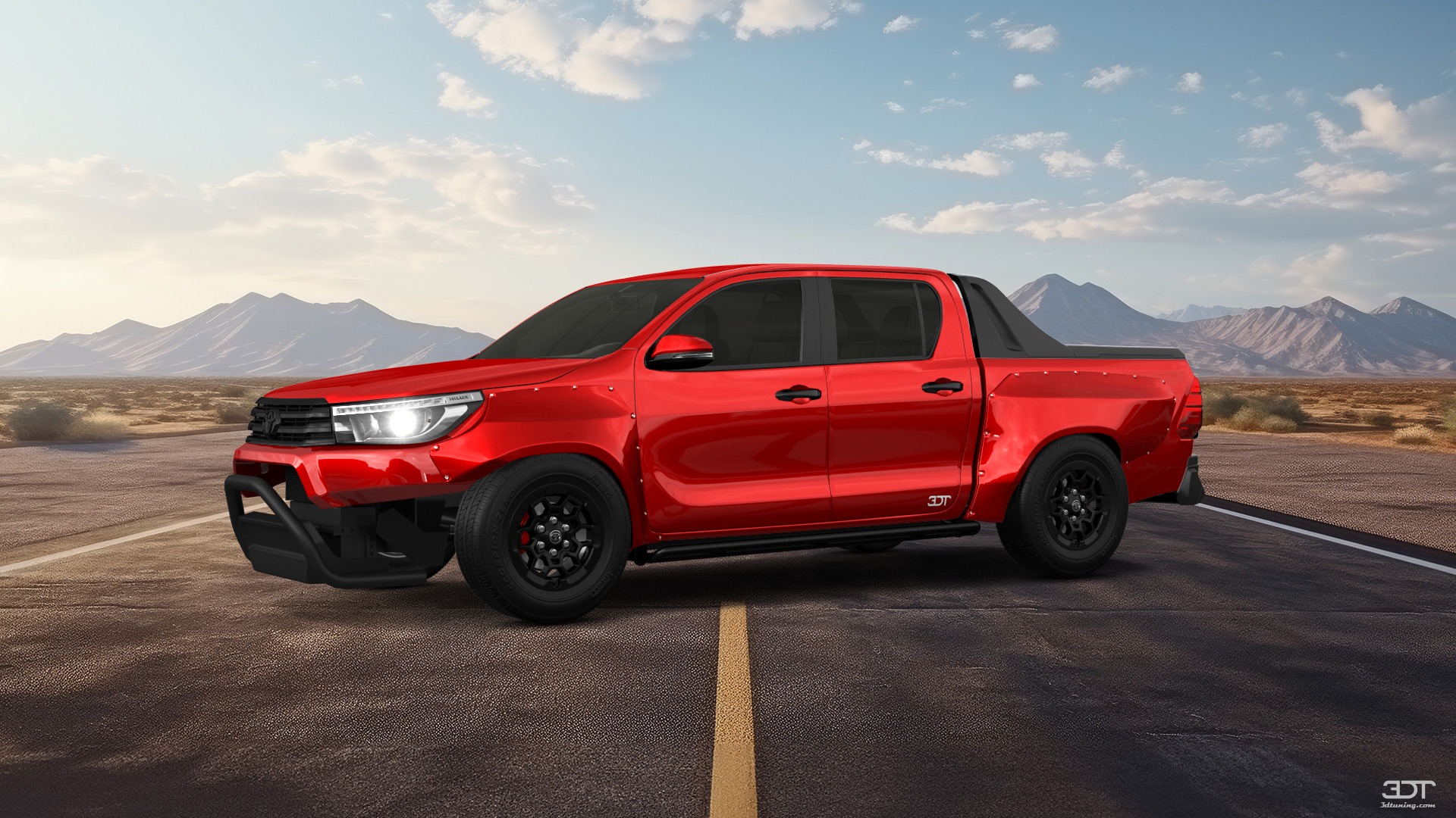 Toyota Hilux Double Cab 4 Door pickup truck 2015 tuning
