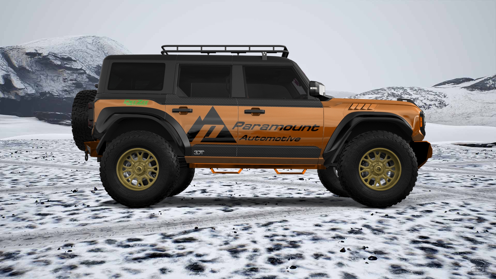 Ford Bronco Raptor 4 Door pickup truck 2022 tuning