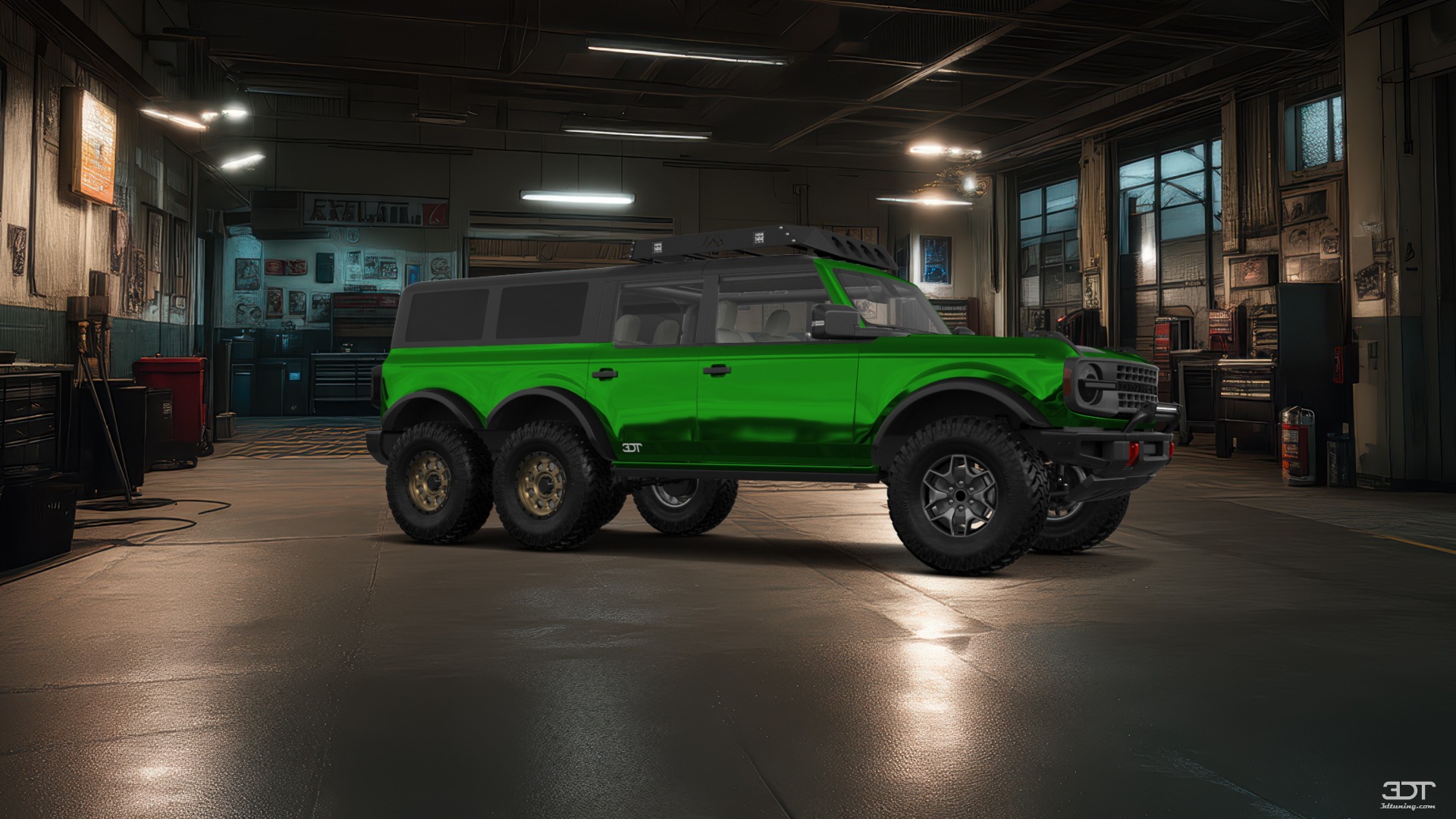 Ford Bronco 6X6 4 Door pickup truck 2021 tuning