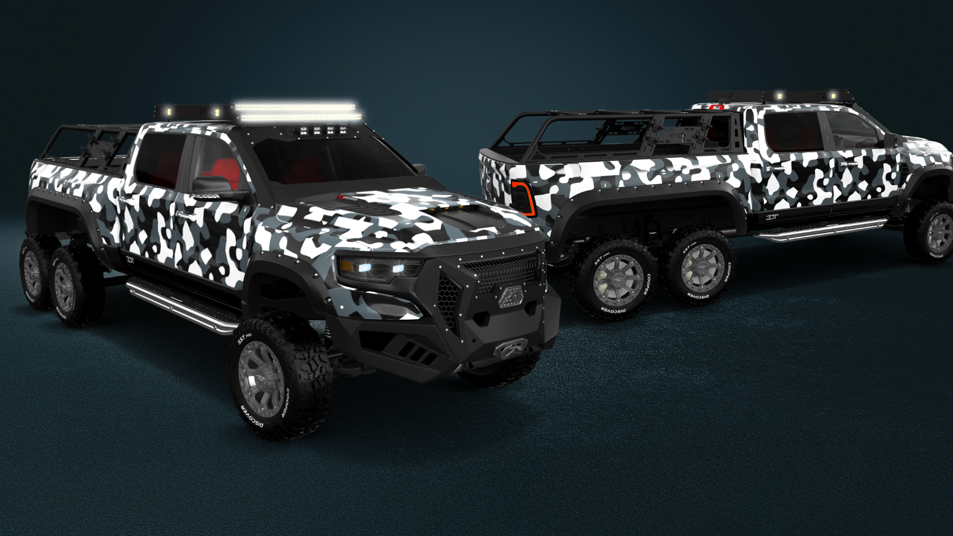 Dodge Ram Hennessey Mammoth 6X6 Truck 2021 tuning