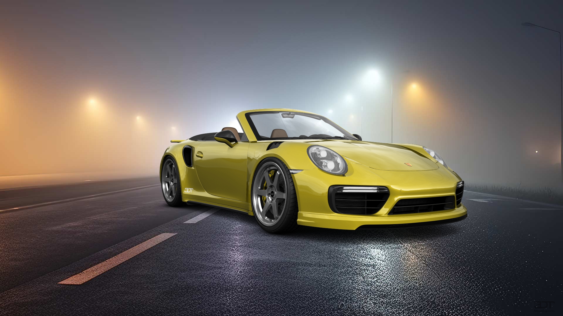 Porsche 911 Turbo S 2 Door Convertible 2014