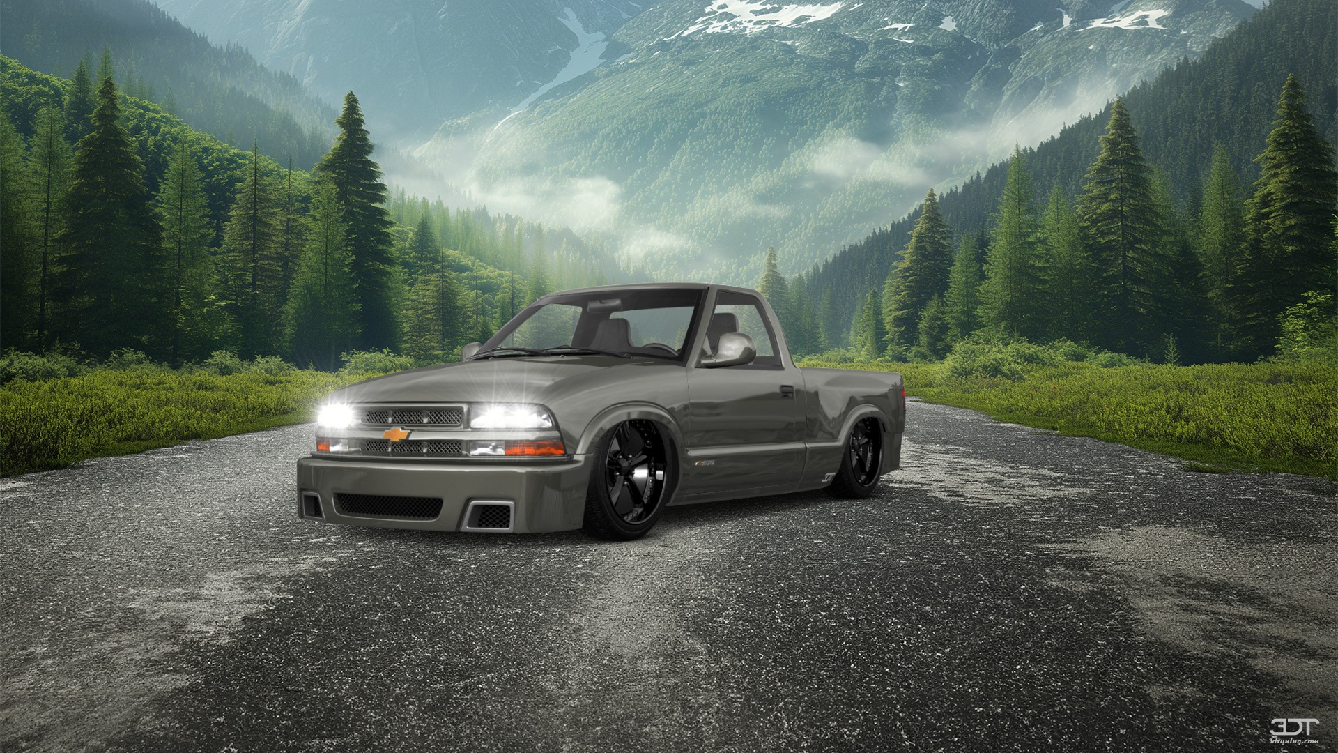 Chevrolet S-10 Stepside 2 Door pickup truck 1999
