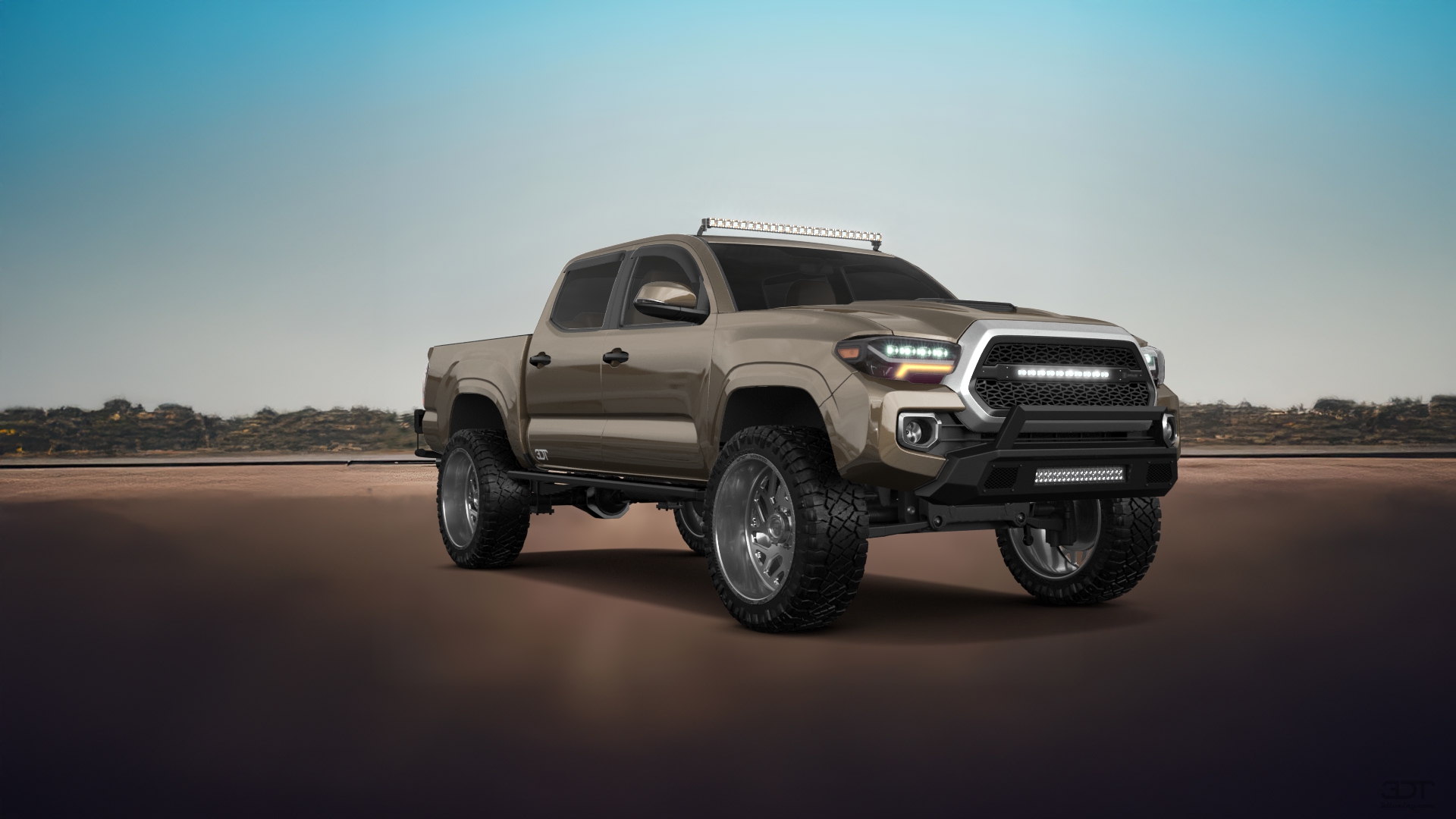Toyota Tacoma 4 Door pickup truck 2018 tuning