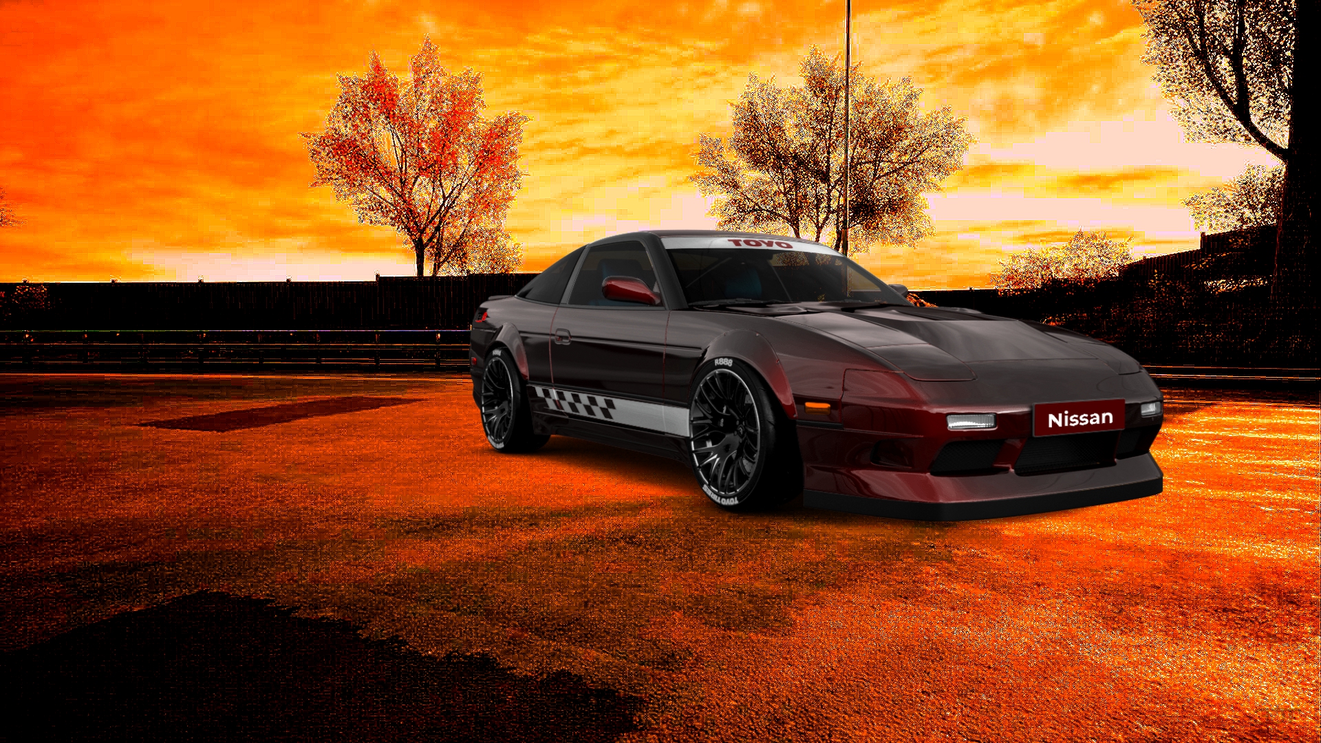 Nissan 240SX 3 Door Hatchback 1989 tuning