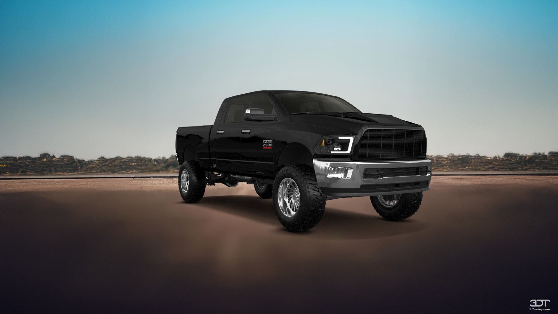 Dodge Ram 2500 Mega Cab 6.4 ft box 4 Door pickup truck 2010