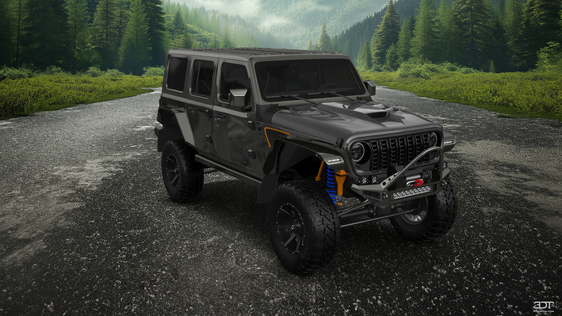 Jeep Wrangler JL 4 Door SUV 2024 tuning