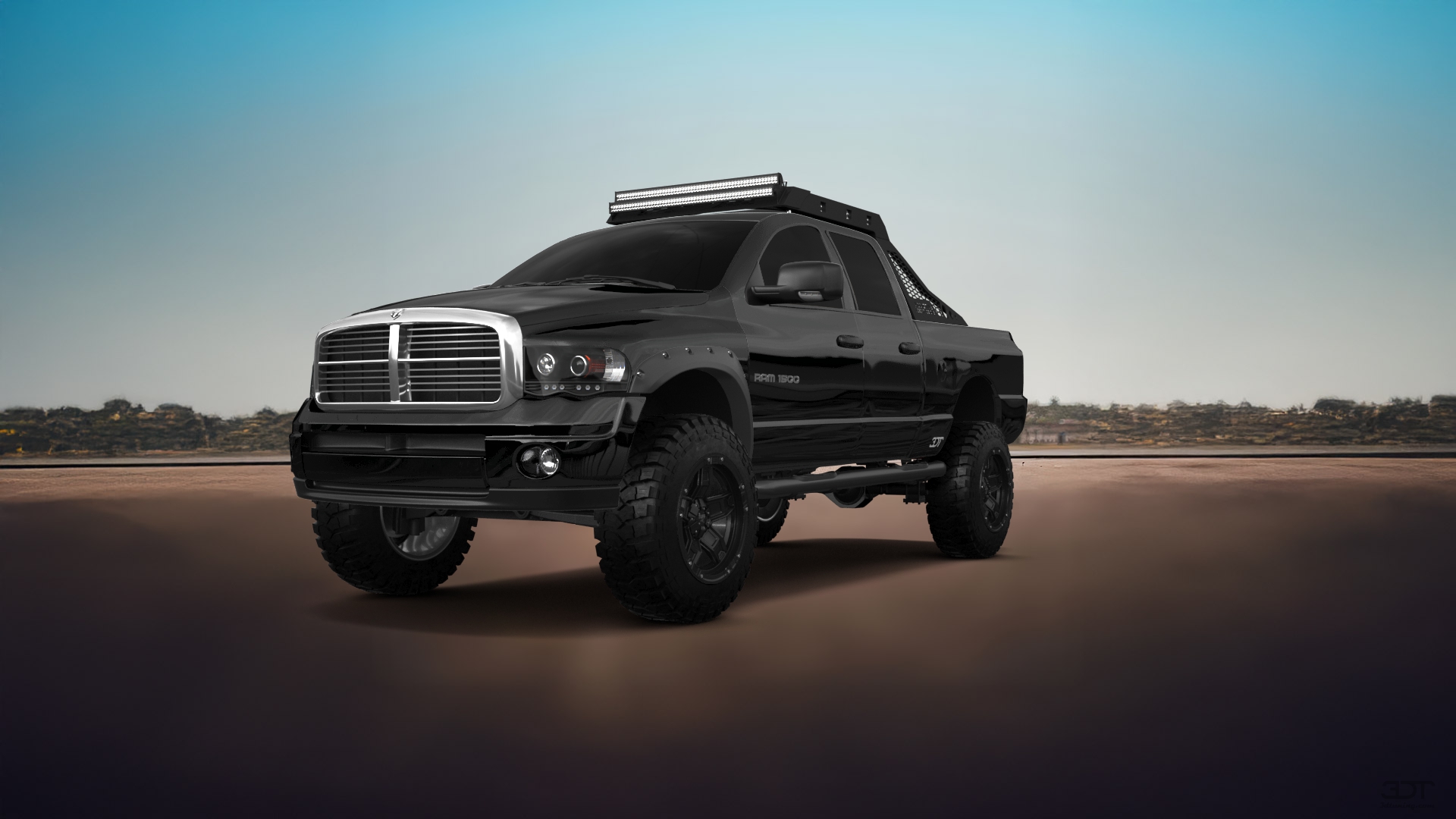 Dodge Ram 1500 6.4 ft box 4 Door pickup truck 2002 tuning