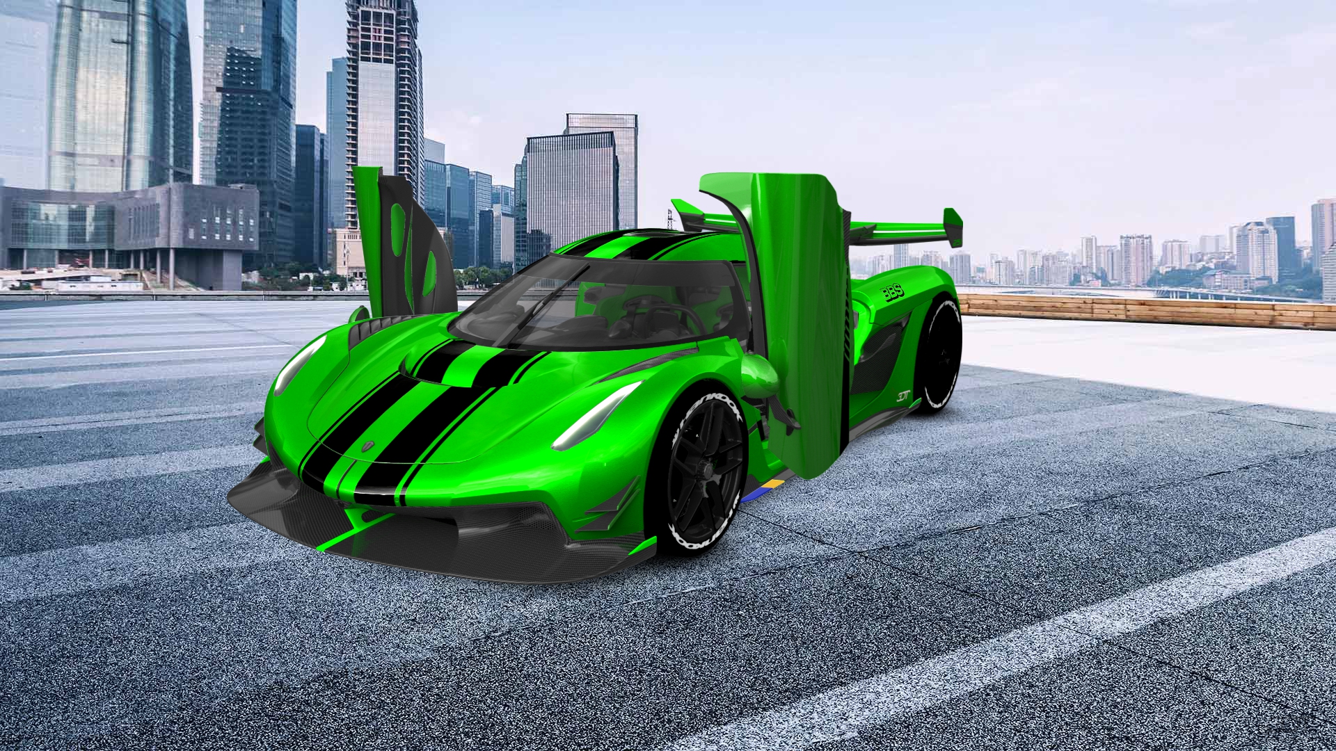 Koenigsegg Jesko 2 door targa top 2020
