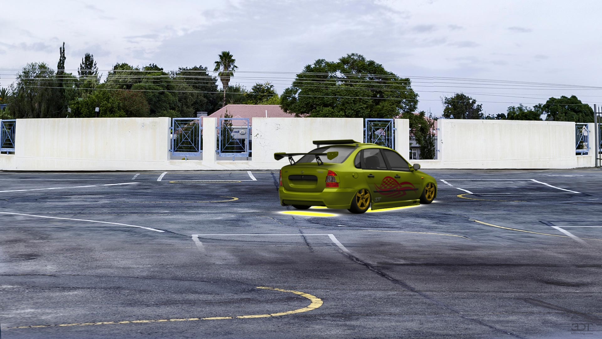 Lada Kalina 1118 Sedan 2010 tuning