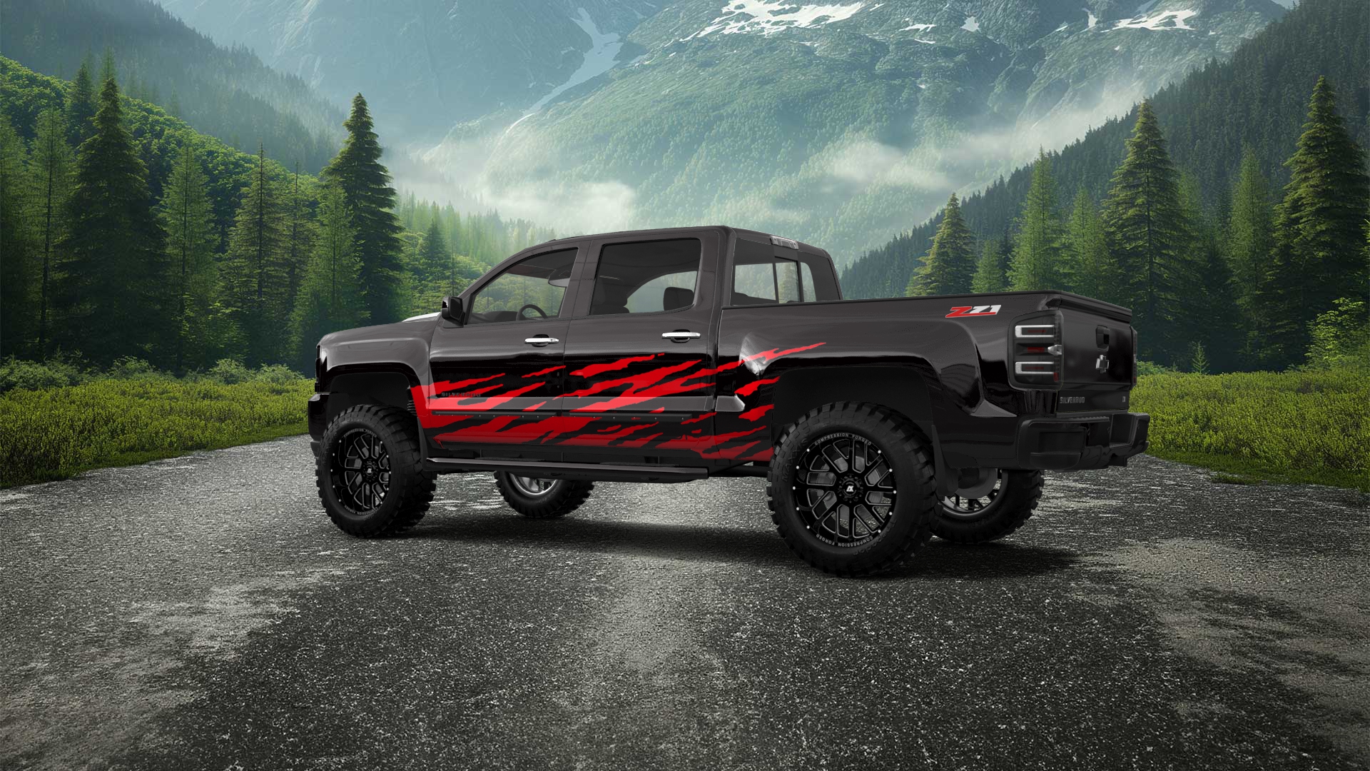 Chevrolet Silverado 1500 4 Door pickup truck 2016