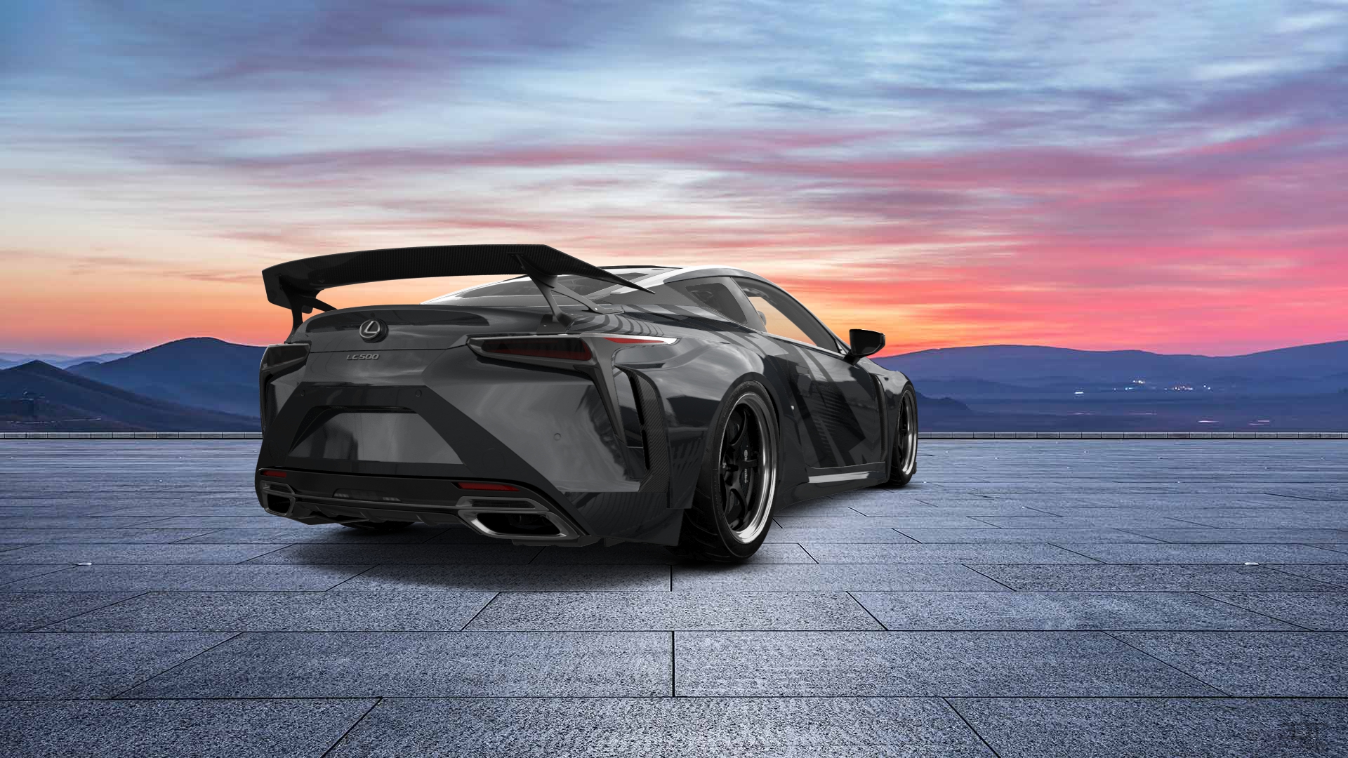 Lexus LC500 2 door fastback coupe 2017