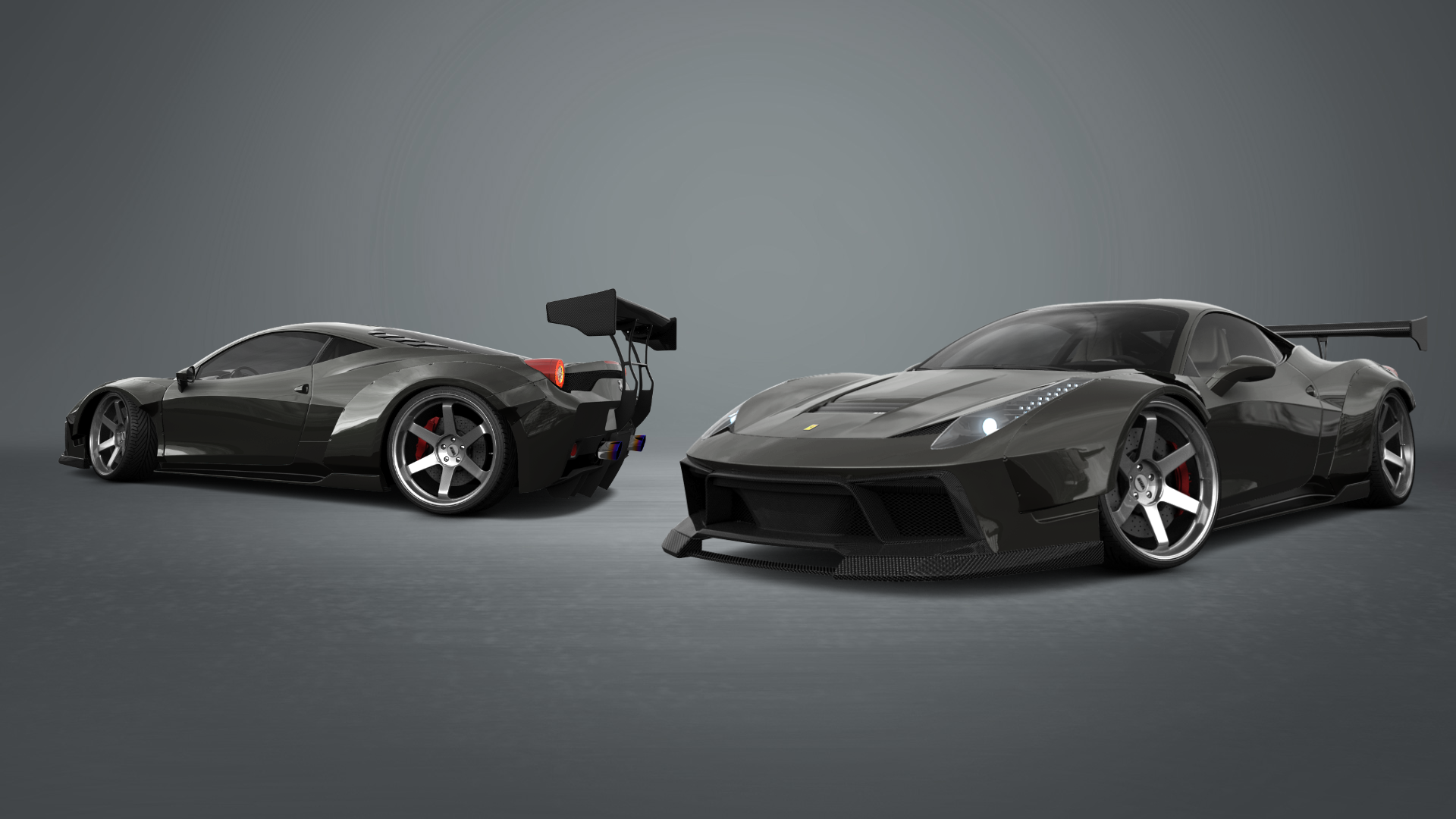 Ferrari 458 Italia 2 door spider 2010 tuning