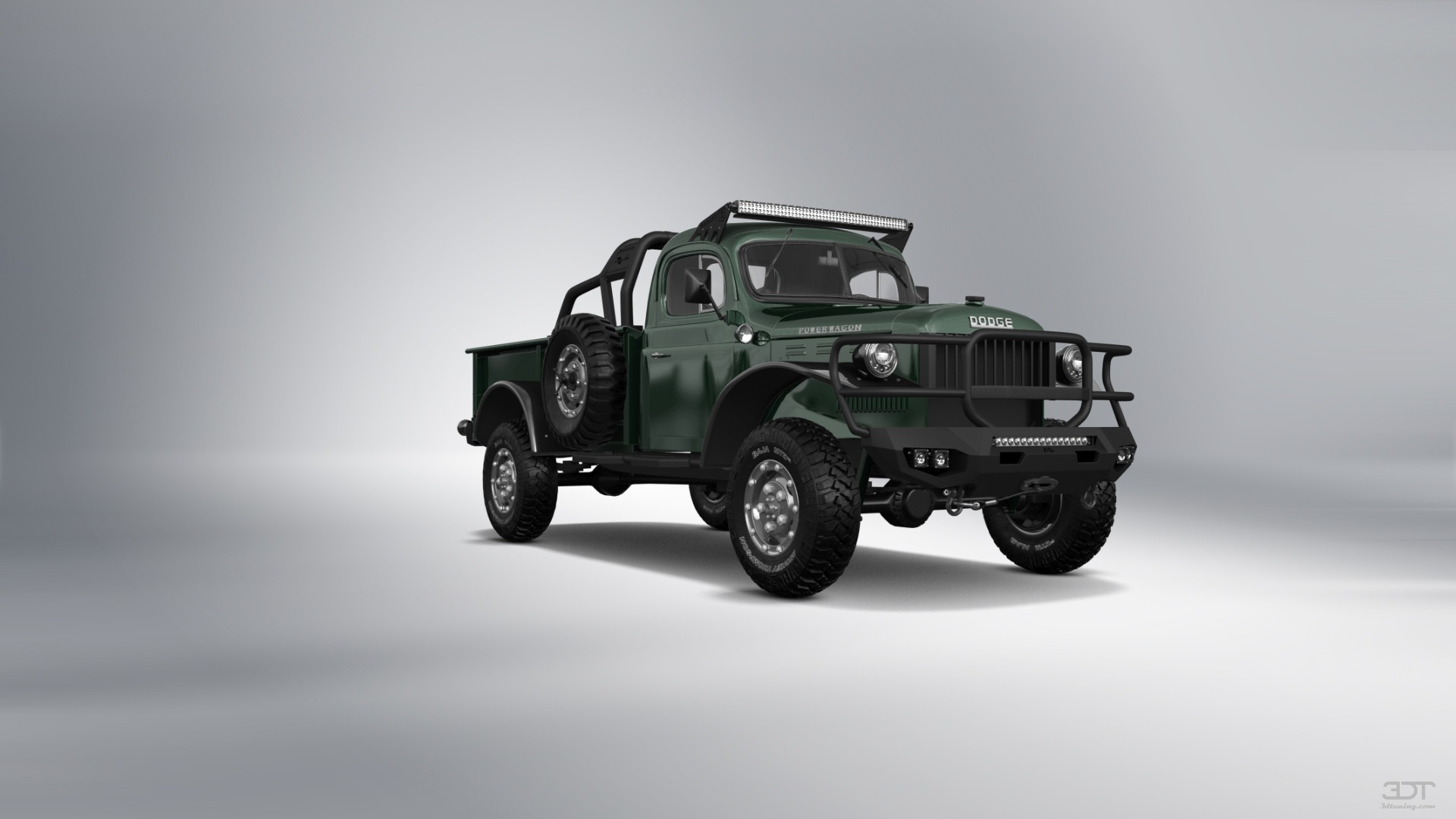Dodge Power Wagon 2 Door pickup truck 1947 tuning
