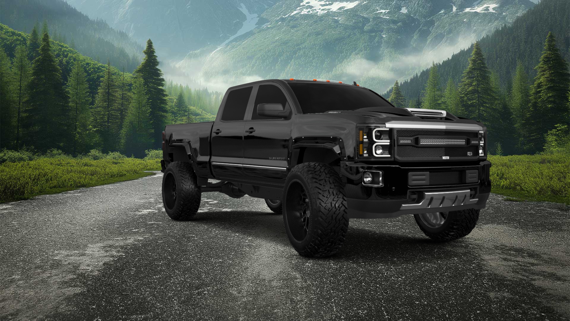 Chevrolet Silverado 2500 4 Door pickup truck 2015