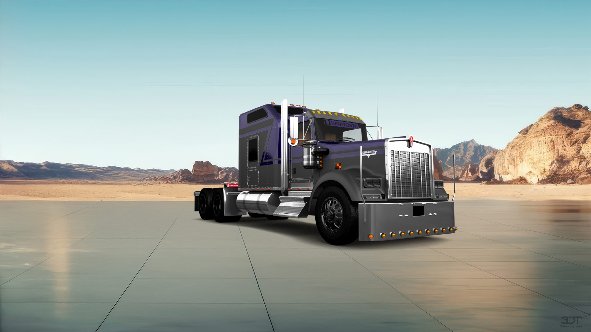 Kenworth W900 Sleeper Cab Truck 2015 tuning